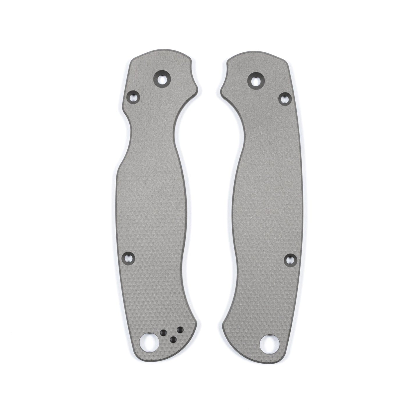 Spyderco Paramilitary 2 (PM2) Titanium Featherweight Scale Sets