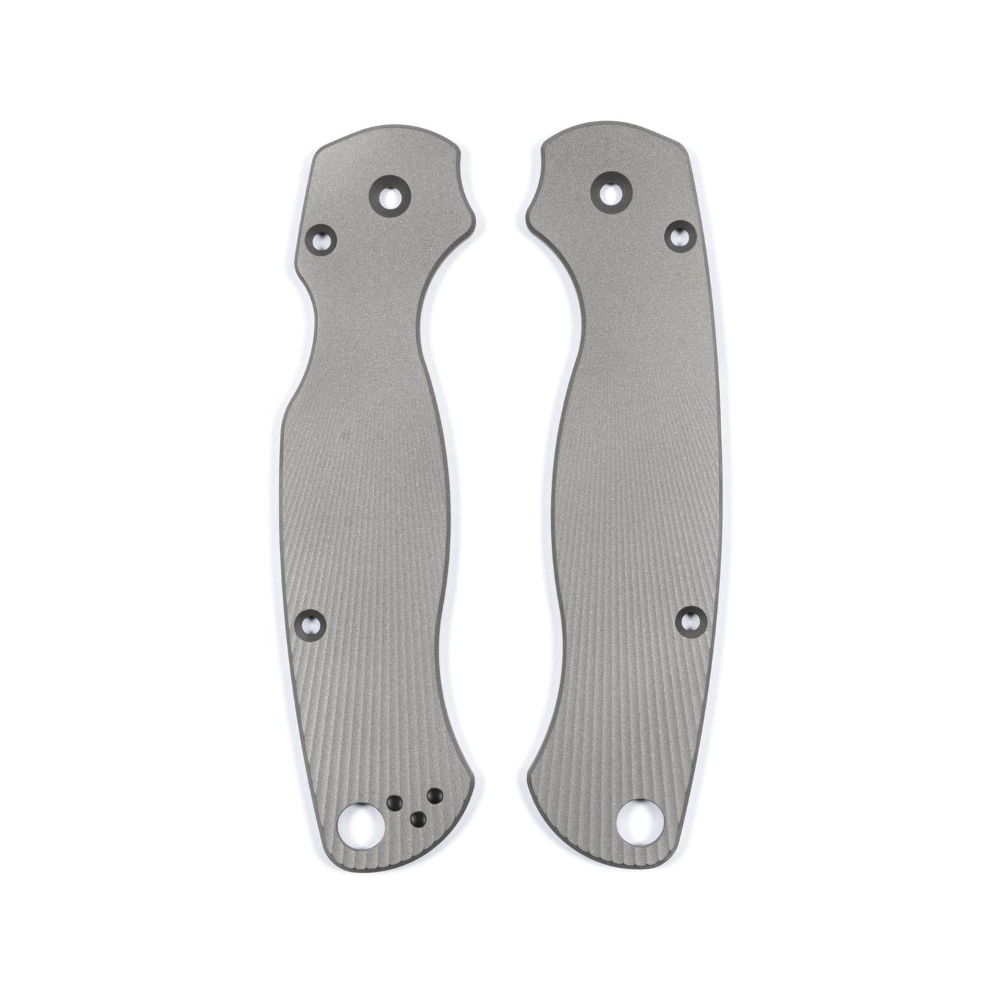 Spyderco Paramilitary 2 (PM2) Titanium Featherweight Scale Sets