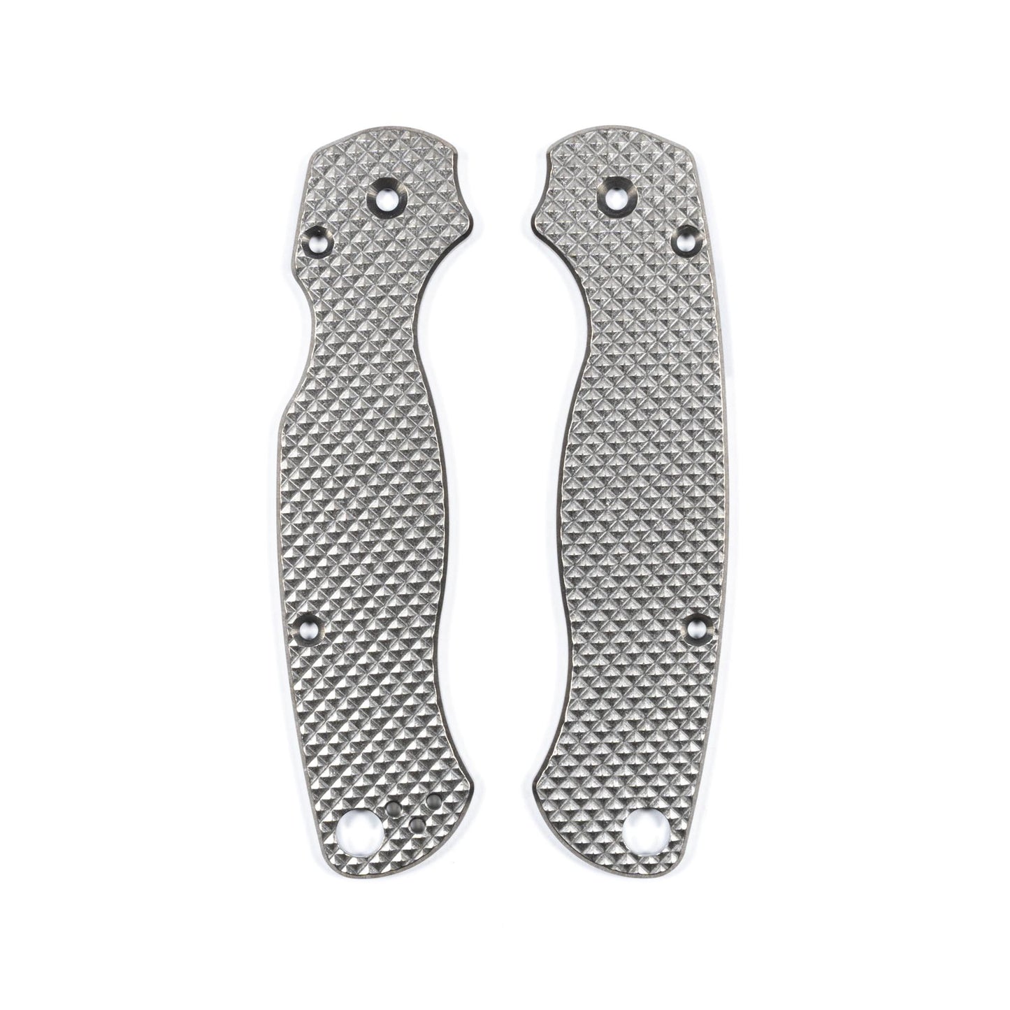 Spyderco Paramilitary 2 (PM2) Titanium Featherweight Scale Sets