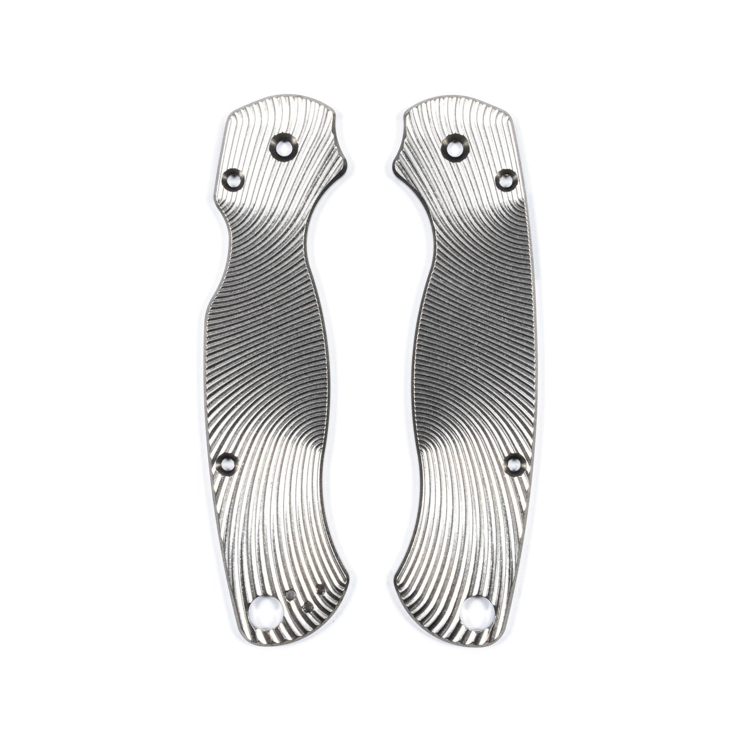 Spyderco Paramilitary 2 (PM2) Titanium Featherweight Scale Sets