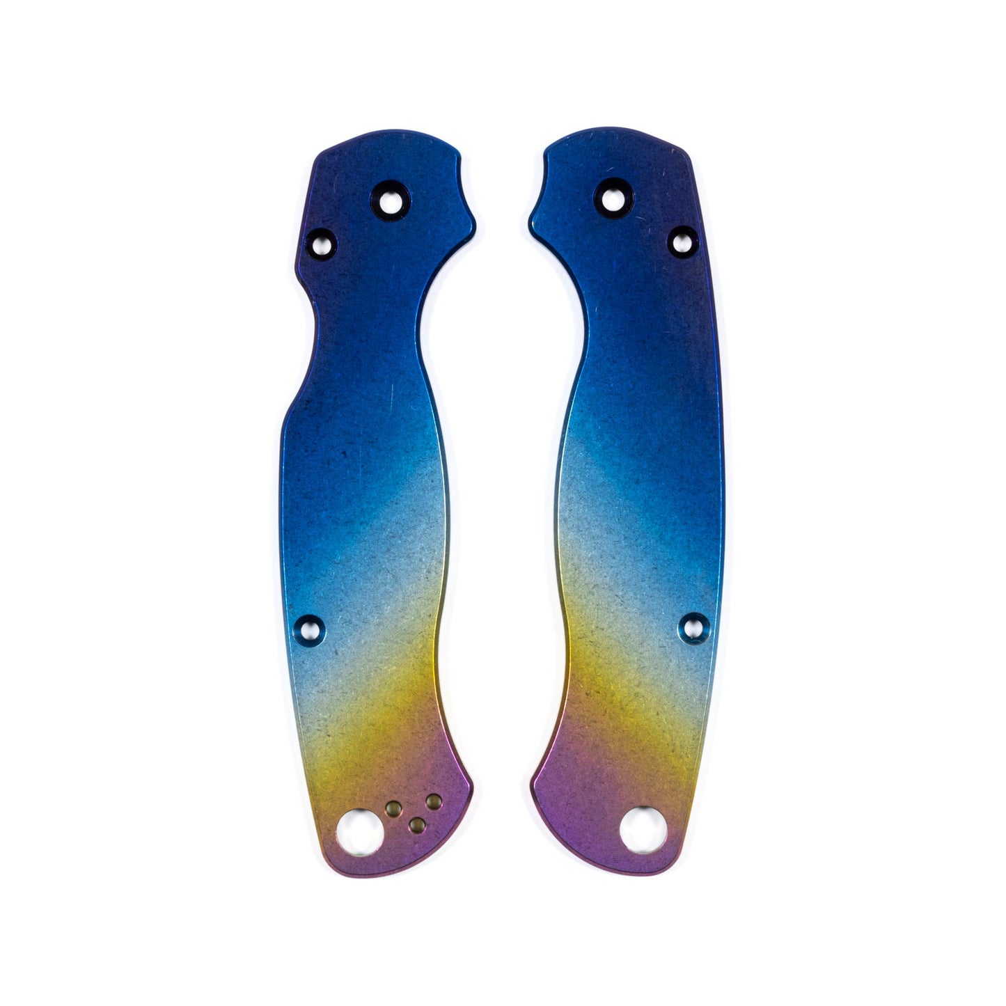 Spyderco Paramilitary 2 (PM2) Titanium Featherweight Scale Sets