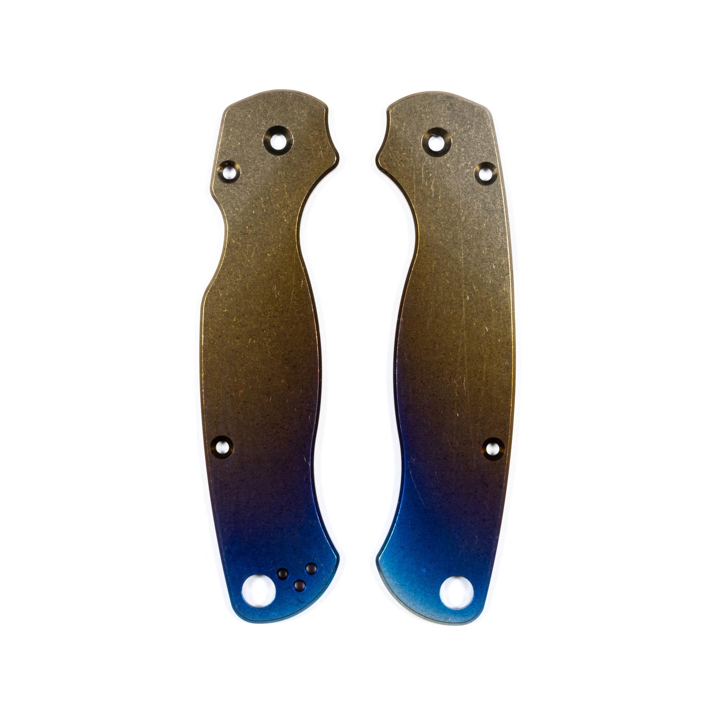 Spyderco Paramilitary 2 (PM2) Titanium Featherweight Scale Sets