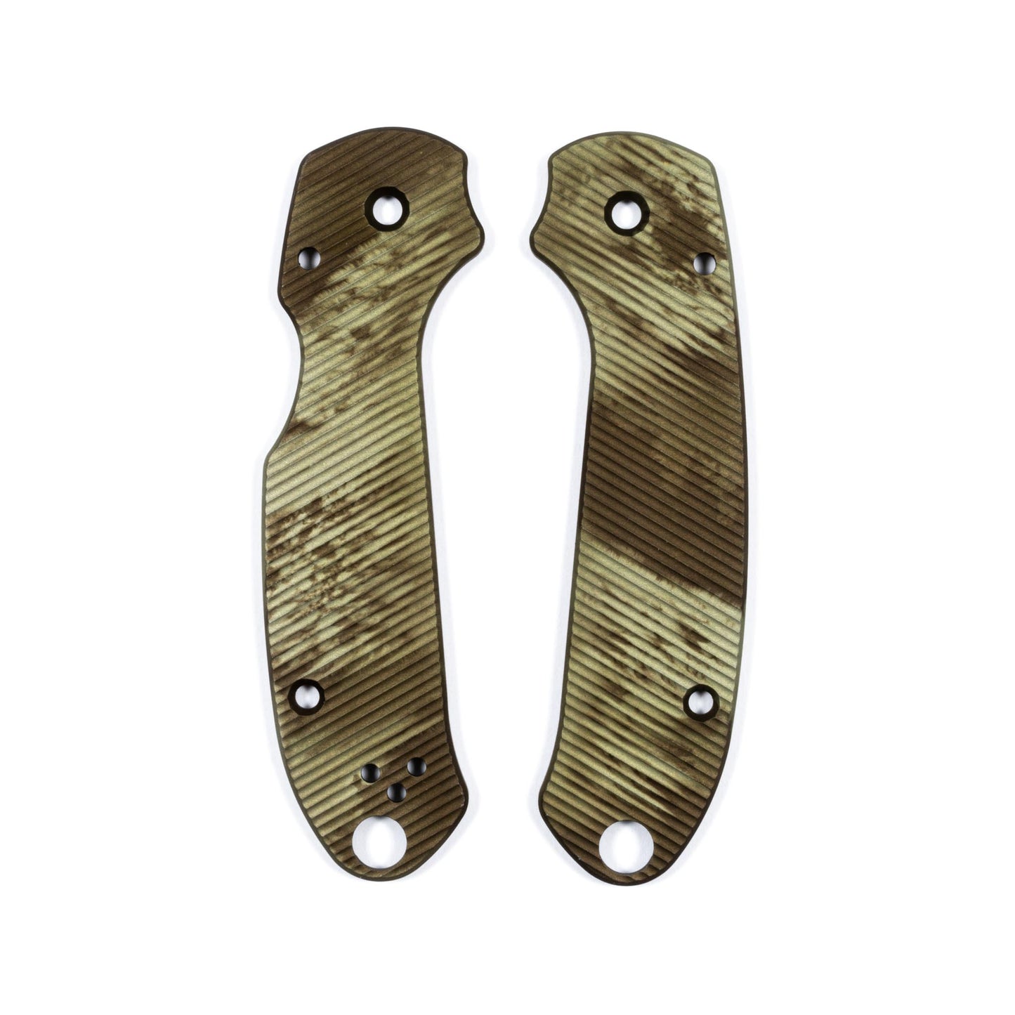 Spyderco Para 3 Skinny Anodized Aluminum Scale Sets