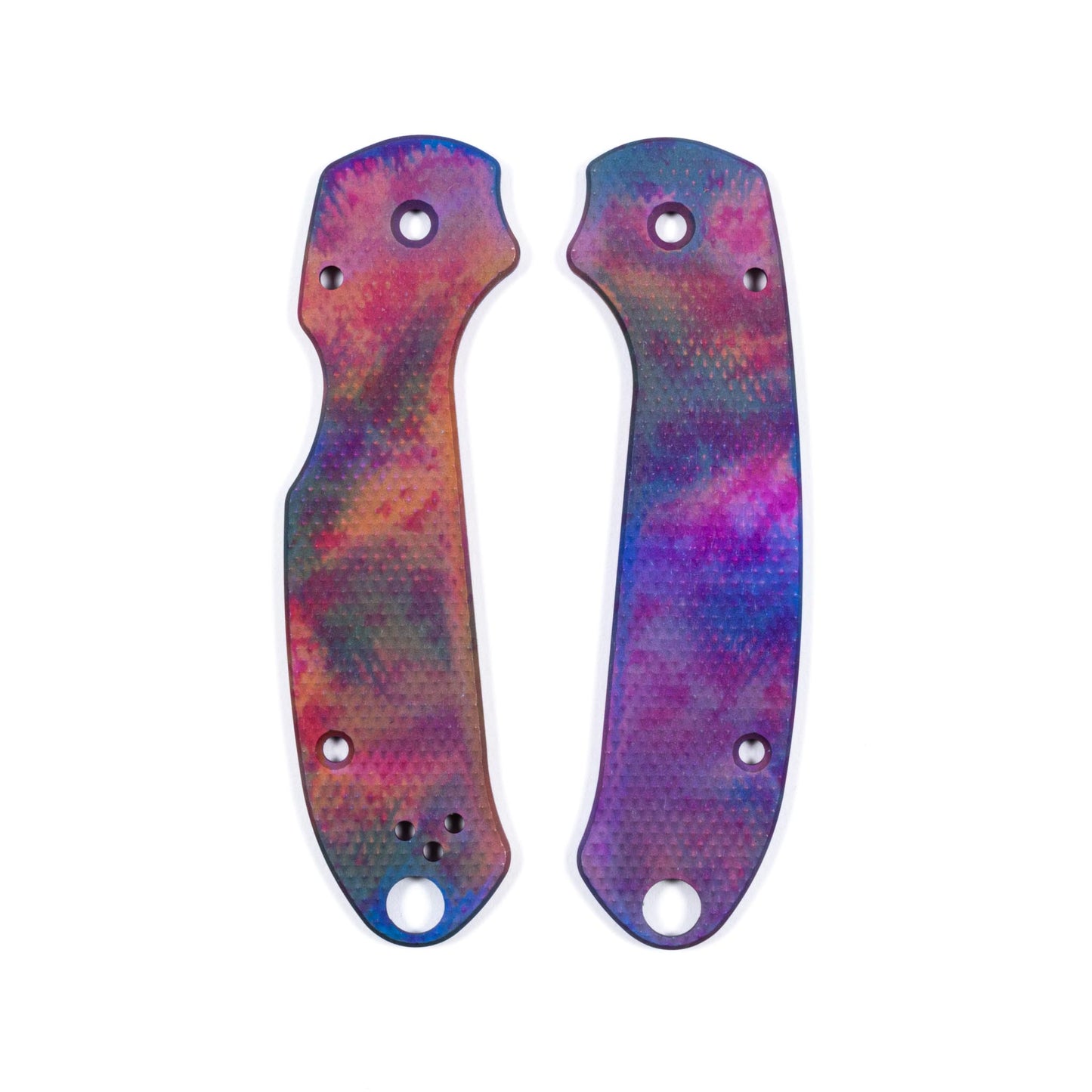 Spyderco Para 3 Skinny Anodized Aluminum Scale Sets