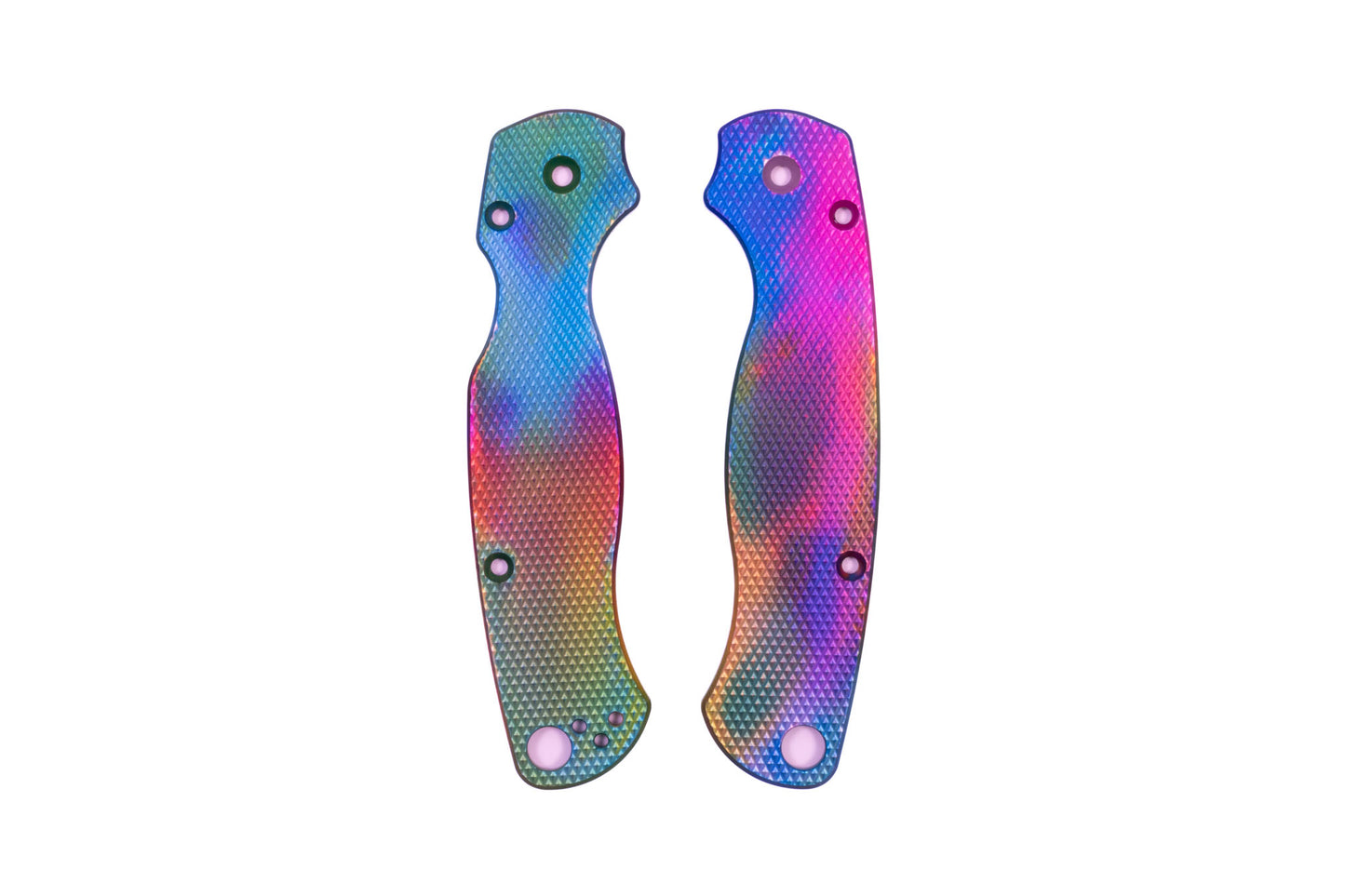 Spyderco Paramilitary 2 Anodized Aluminum Scale Sets