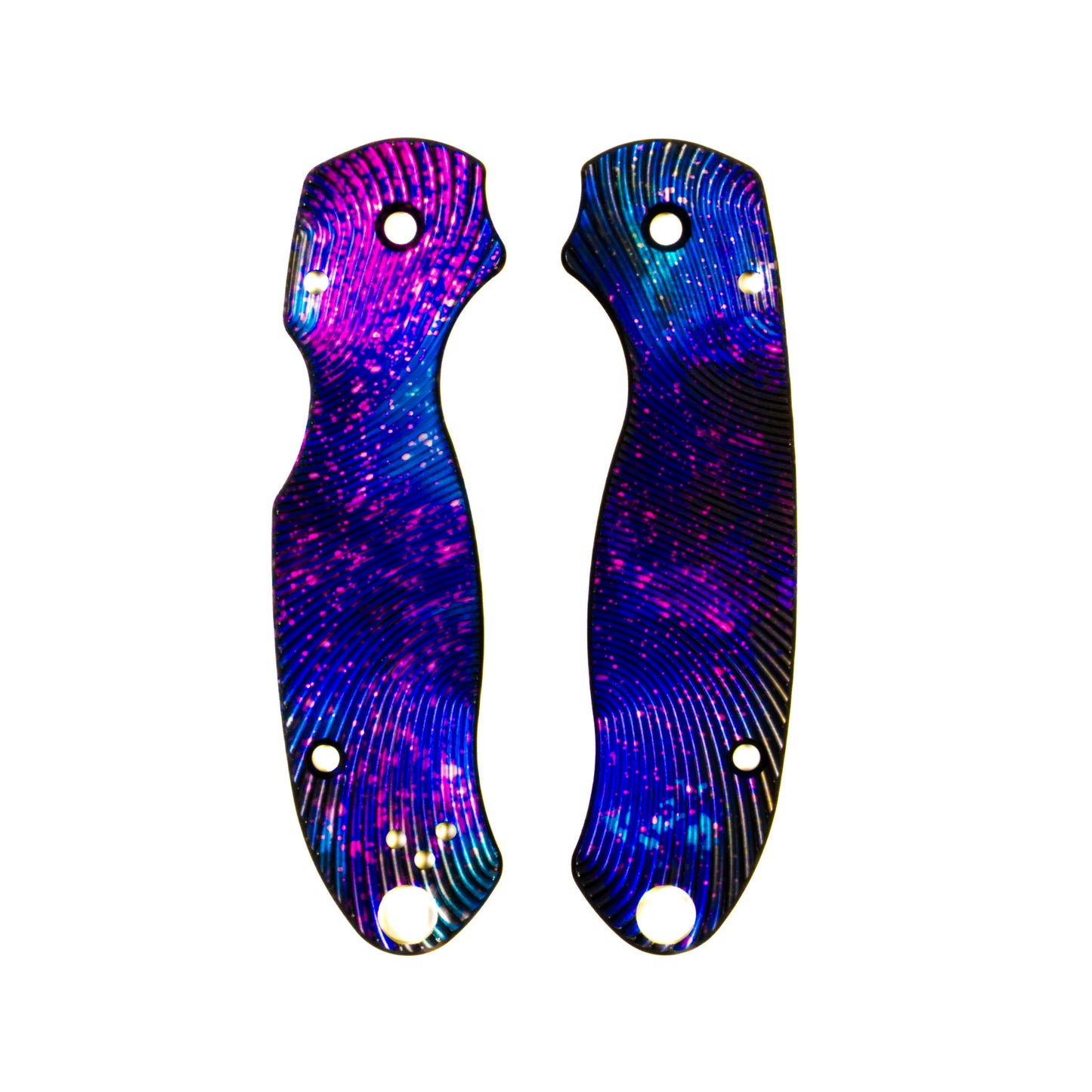 Spyderco Para 3 Anodized Aluminum Scale Sets