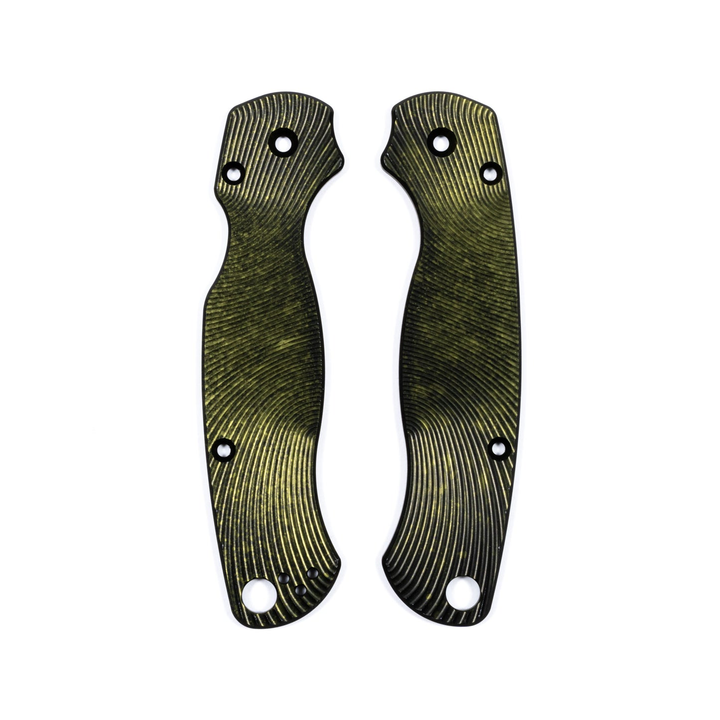 Spyderco Paramilitary 2 Anodized Aluminum Scale Sets