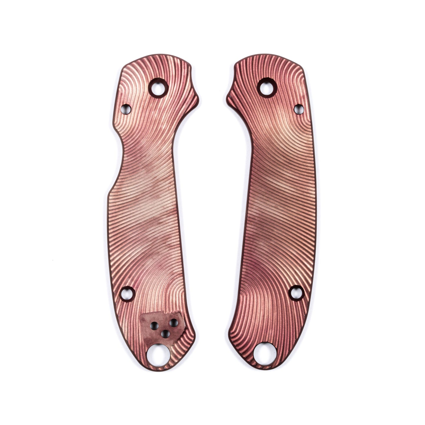 Spyderco Para 3 Skinny Contoured Anodized Aluminum Scale Sets