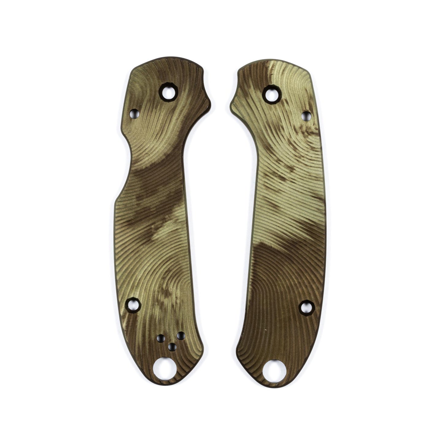 Spyderco Para 3 Skinny Anodized Aluminum Scale Sets