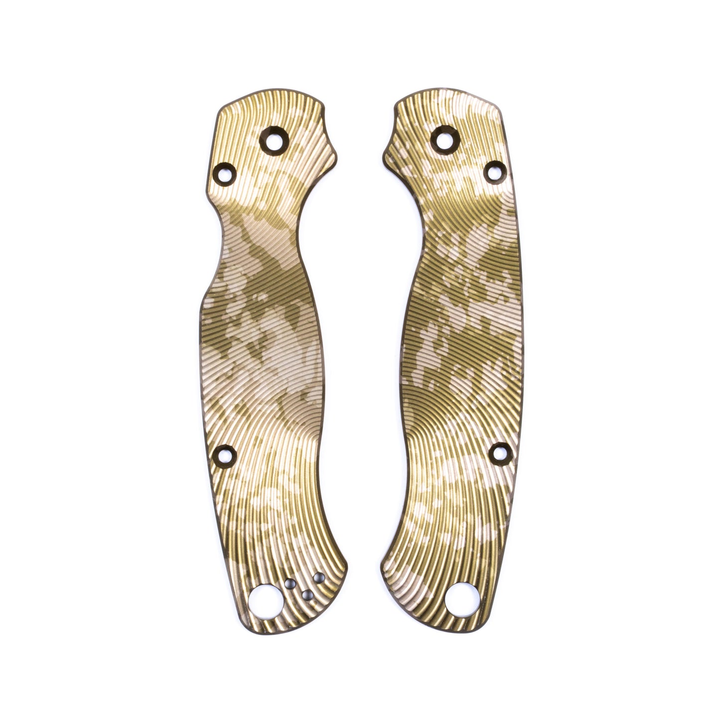 Spyderco Paramilitary 2 Anodized Aluminum Scale Sets