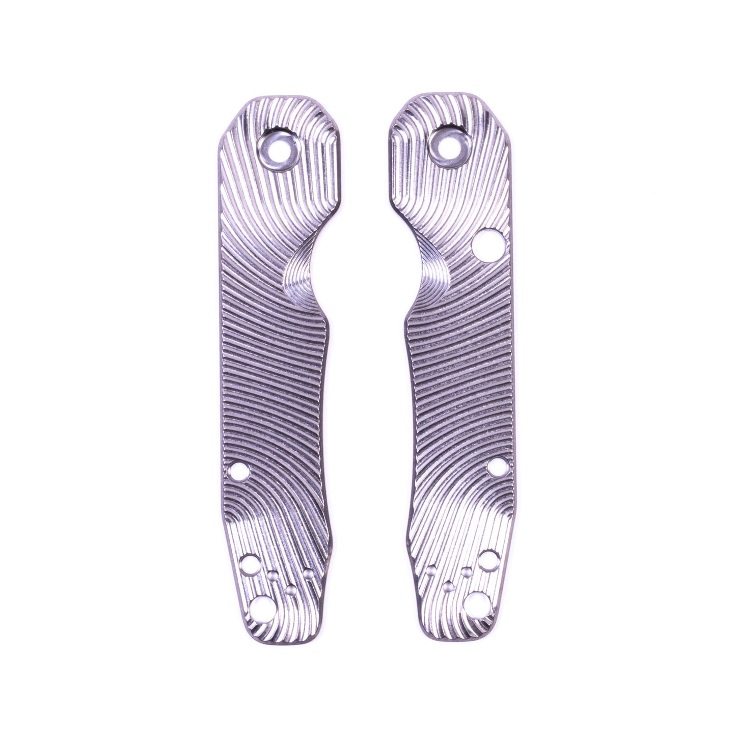 Spyderco Smock LARGE Pivot Titanium Featherweight Scale Sets
