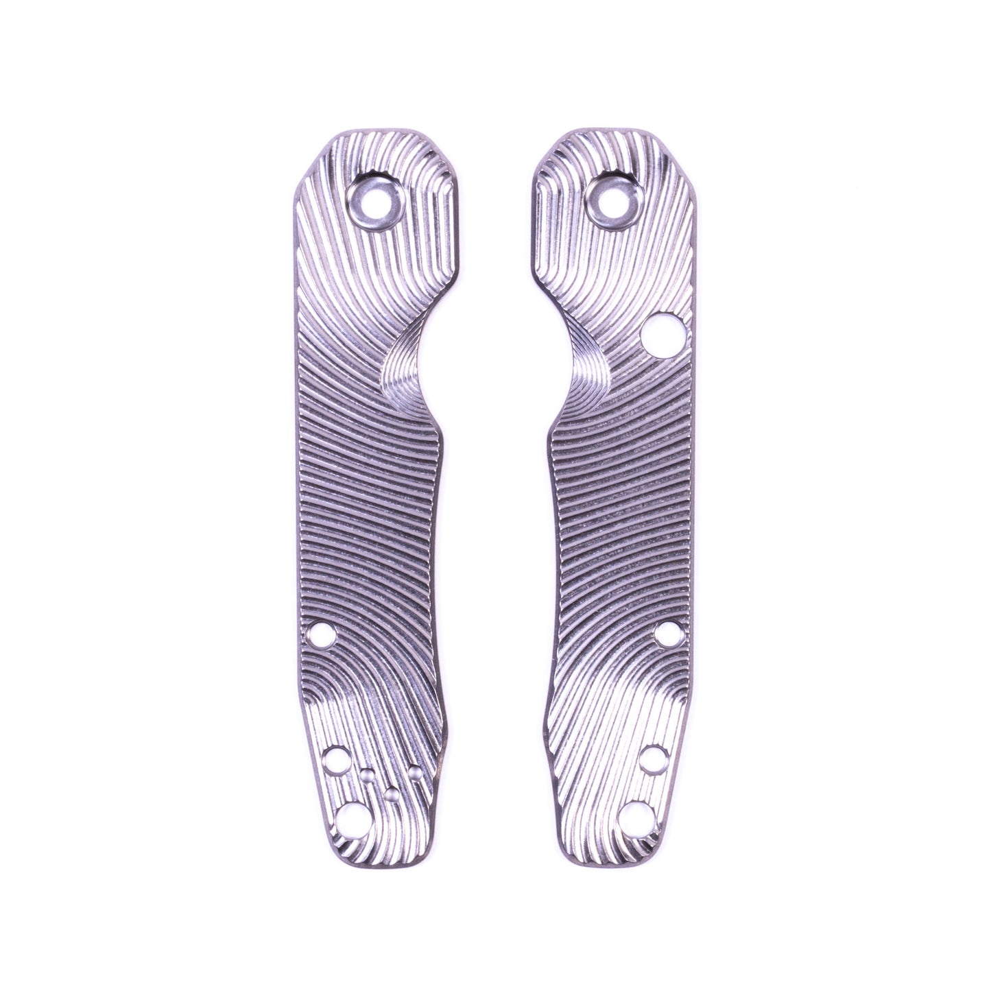 Spyderco Smock LARGE Pivot Titanium Featherweight Scale Sets