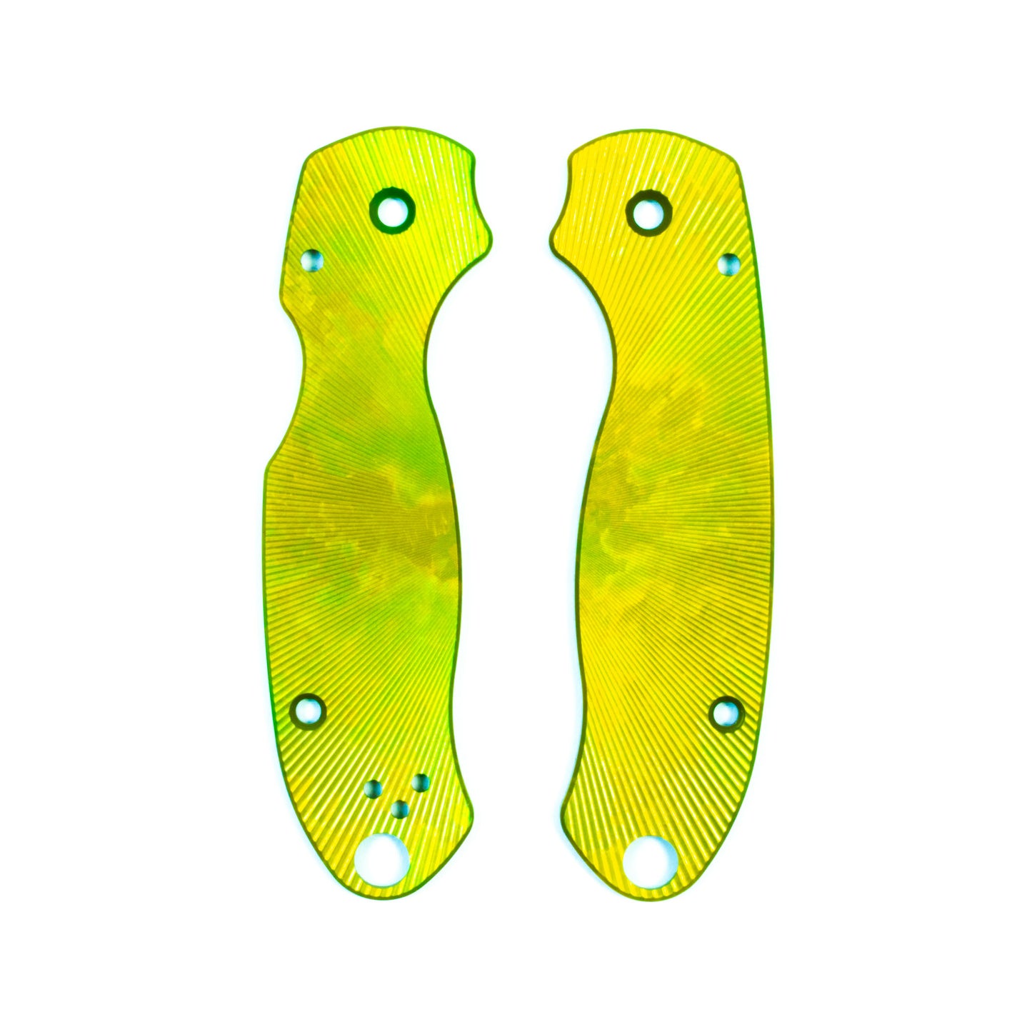 Spyderco Para 3 Anodized Aluminum Scale Sets