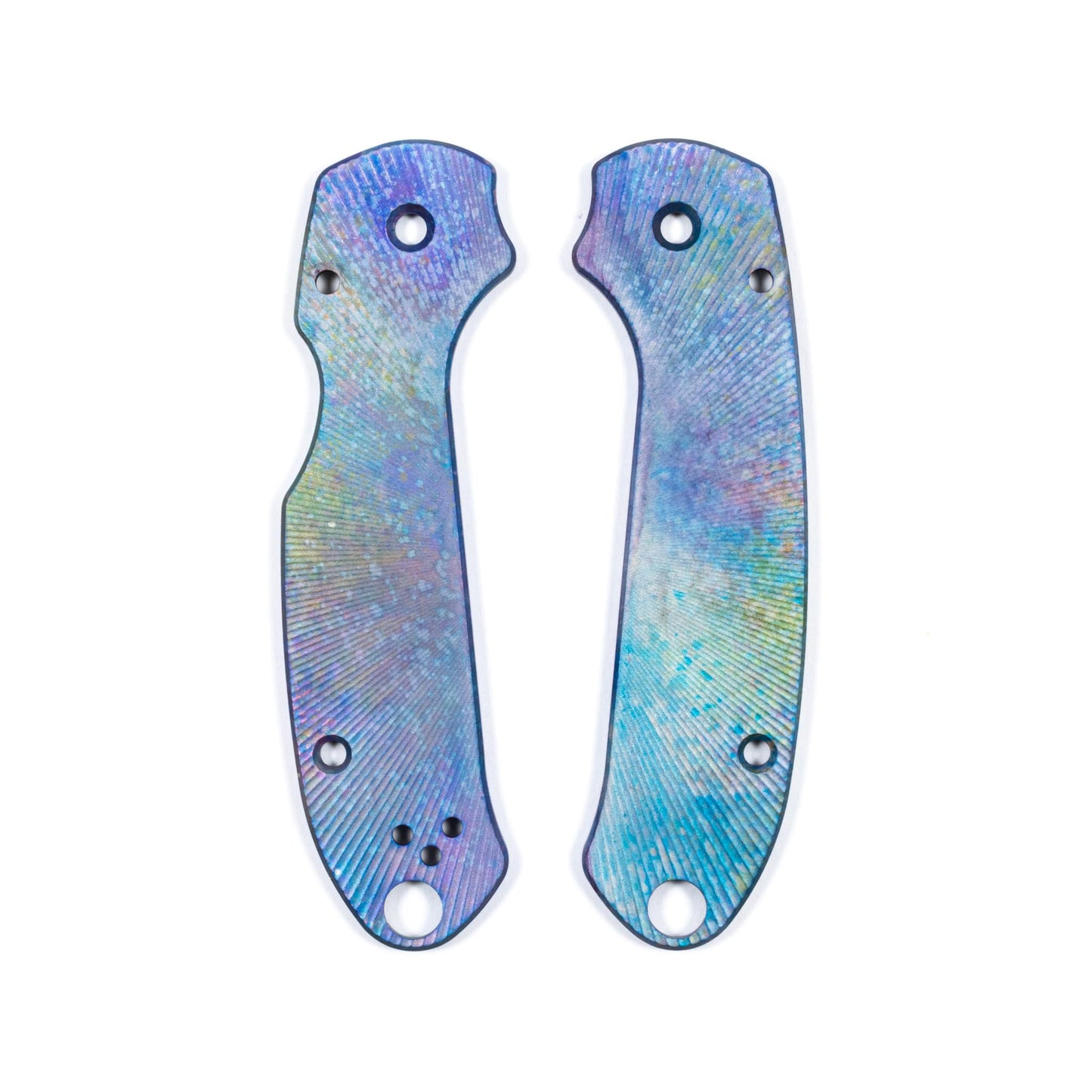 Spyderco Para 3 Skinny Anodized Aluminum Scale Sets