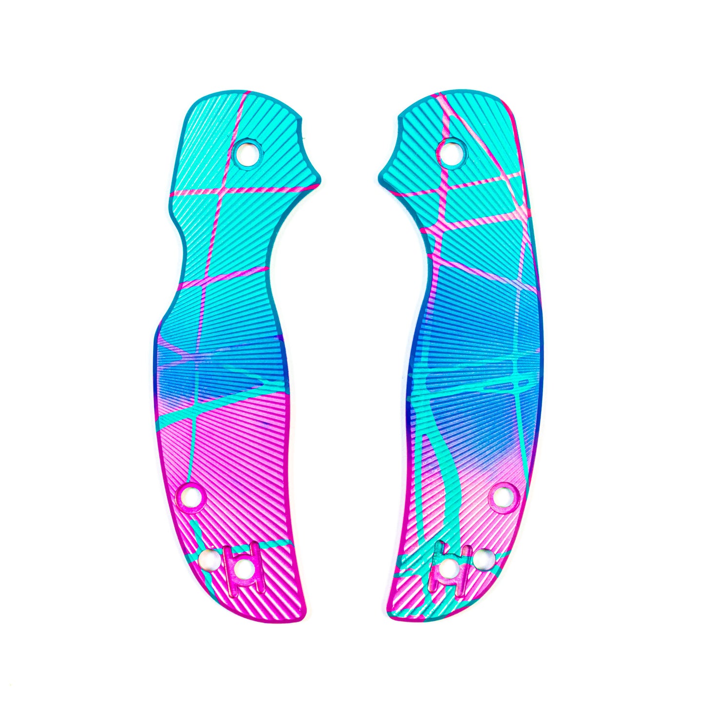 Spyderco Sage 5 Anodized Aluminum Scale Sets
