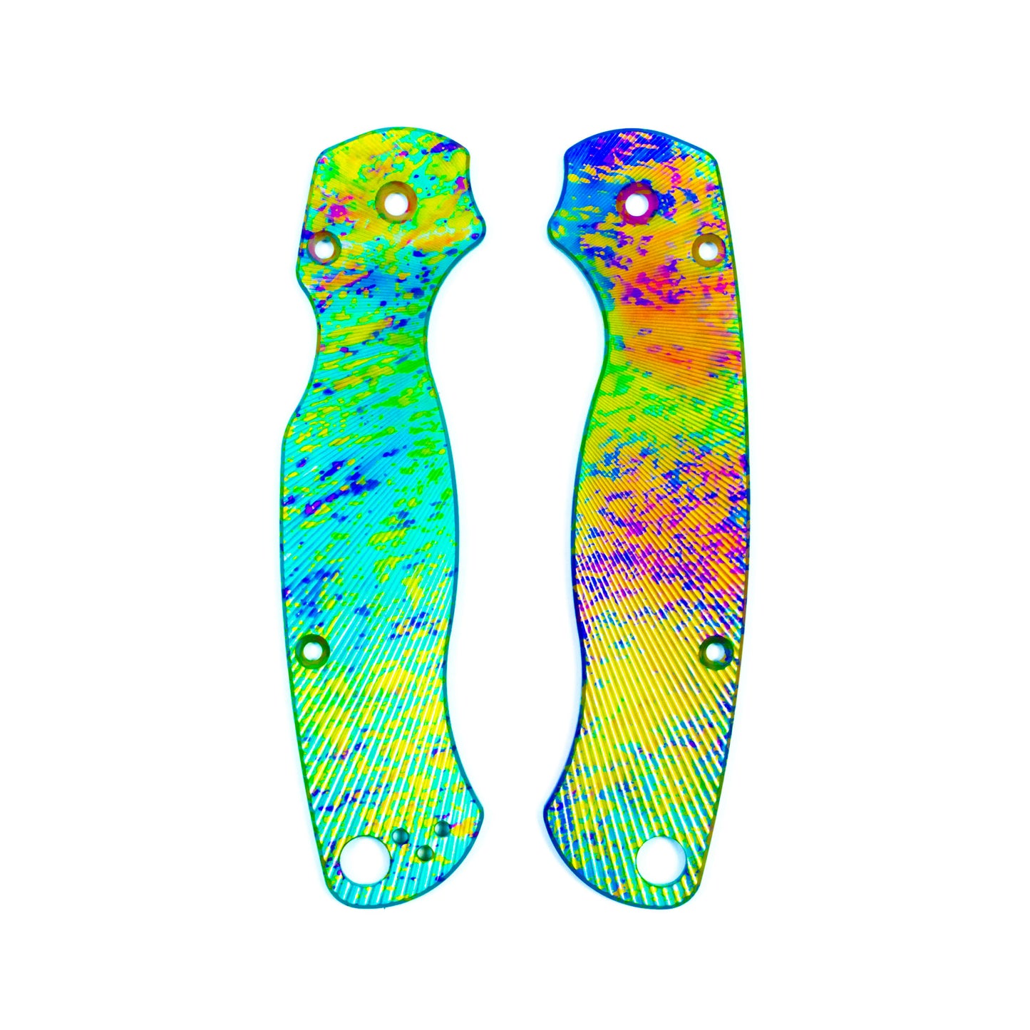 Spyderco Paramilitary 2 Anodized Aluminum Scale Sets
