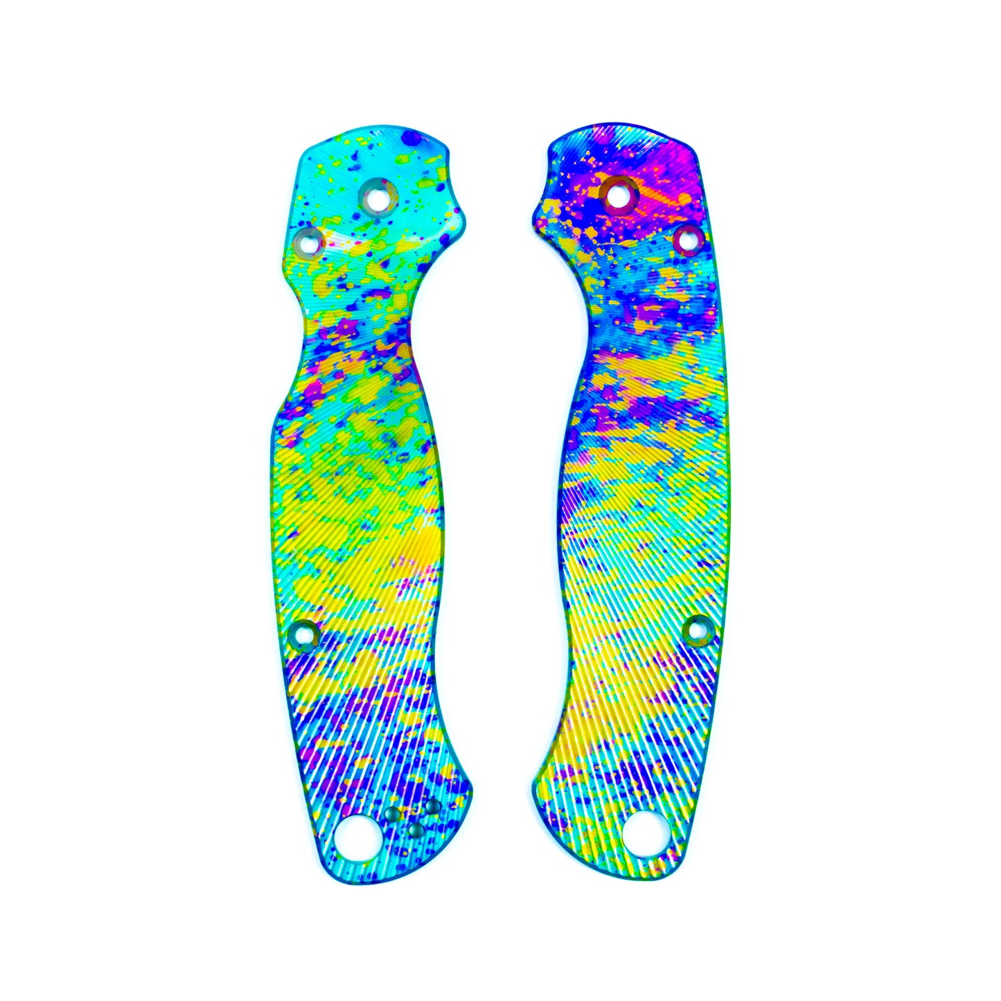 Spyderco Paramilitary 2 Anodized Aluminum Scale Sets