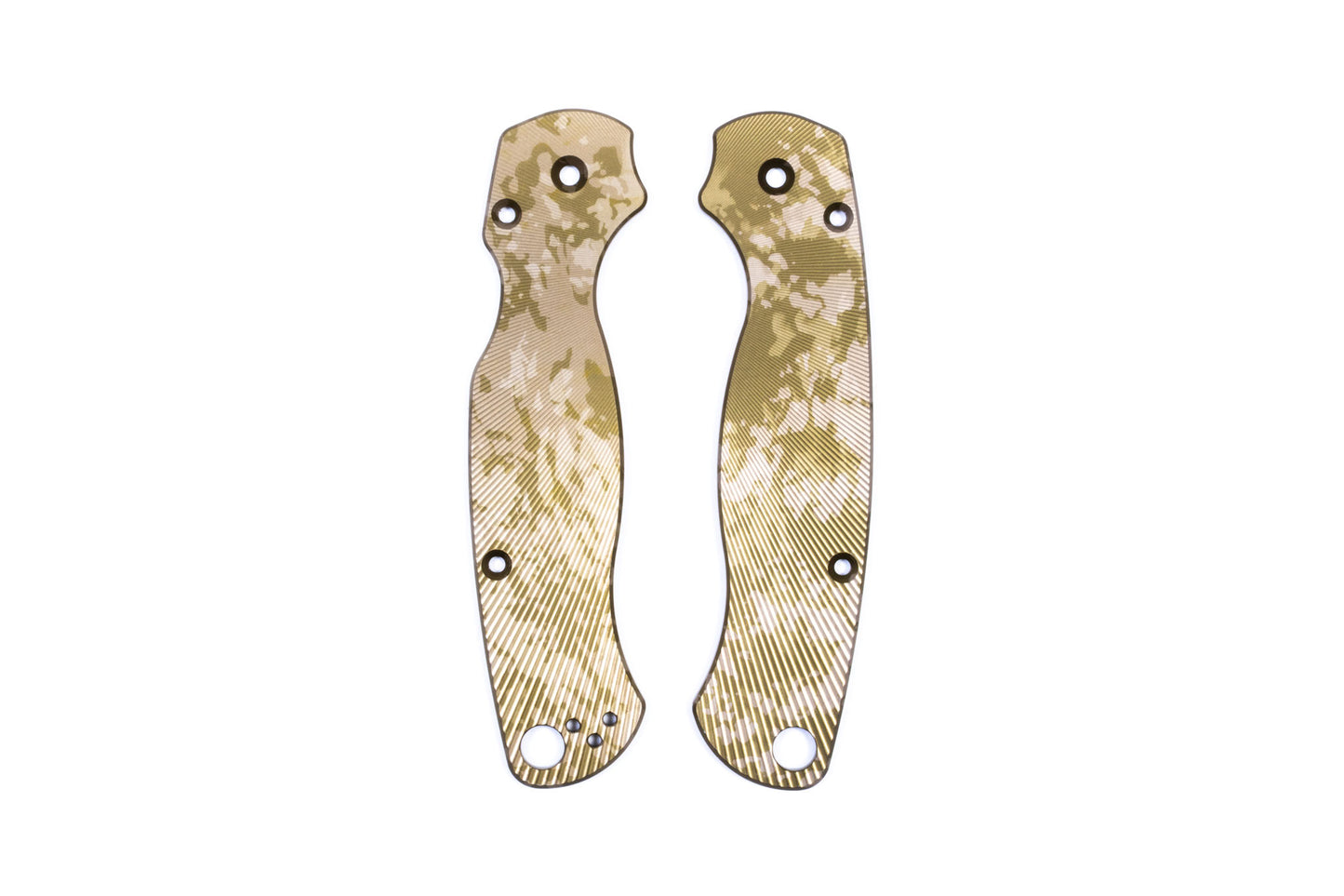 Spyderco Paramilitary 2 Anodized Aluminum Scale Sets