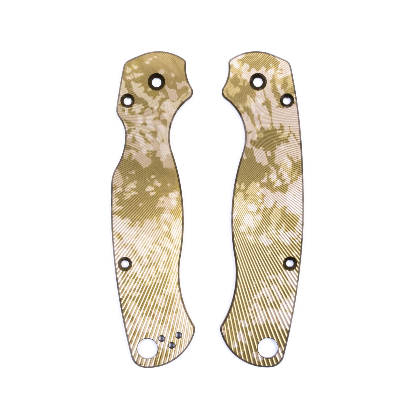 Spyderco Paramilitary 2 Anodized Aluminum Scale Sets