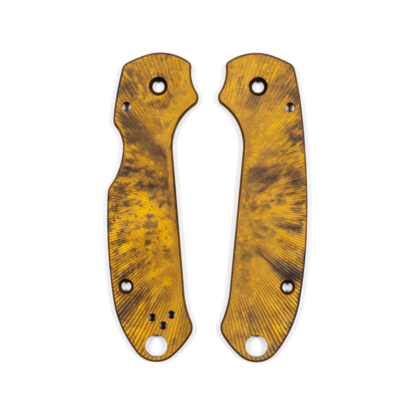 Spyderco Para 3 Skinny Anodized Aluminum Scale Sets