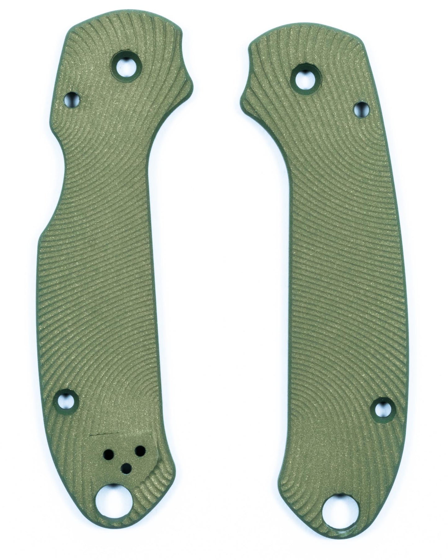 Spyderco Para 3 Skinny Contoured Aluminum Cerakote Scale Sets