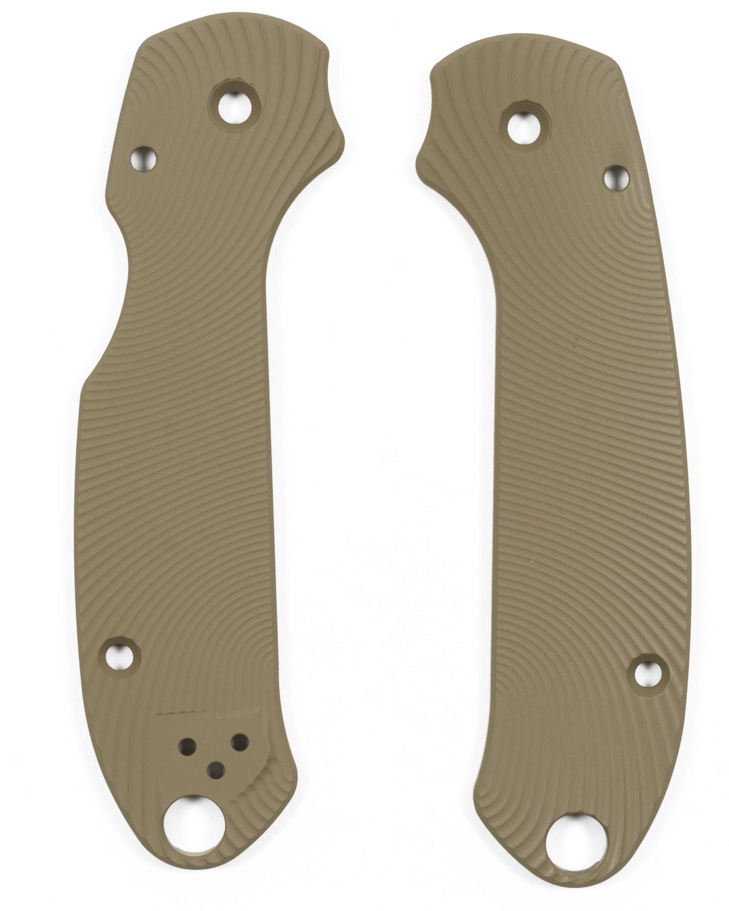 Spyderco Para 3 Skinny Contoured Aluminum Cerakote Scale Sets