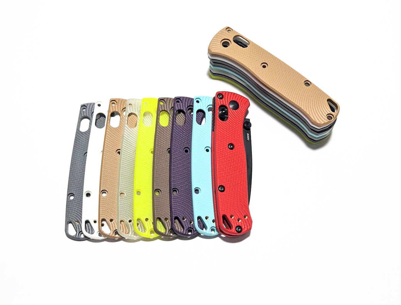 Benchmade Mini Bugout G10 Scale Sets