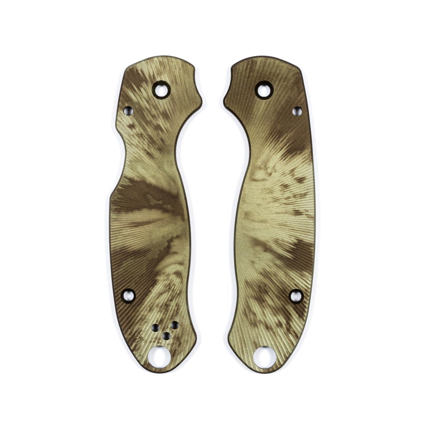 Spyderco Para 3 Anodized Aluminum Scale Sets
