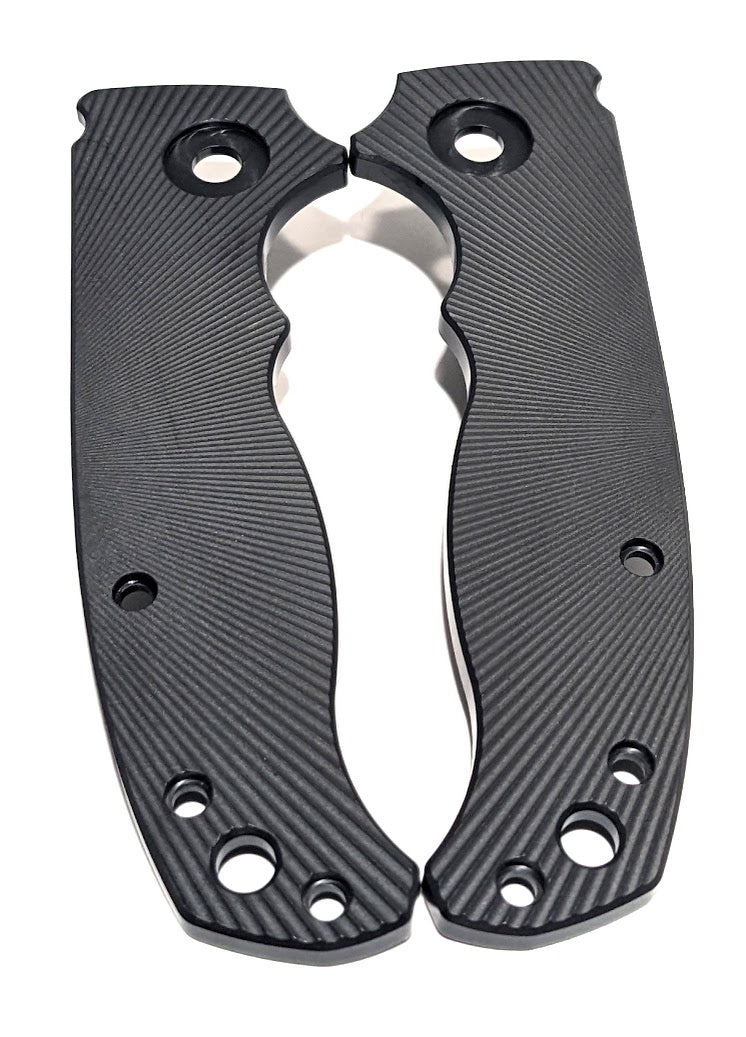 Demko AD 20.5 Sharklock Black Ultem Scale Sets (Large Pivot)
