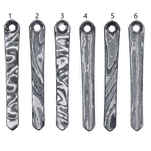 Chris Reeves Knives (CRK) GHOST Timascus Pocket clips