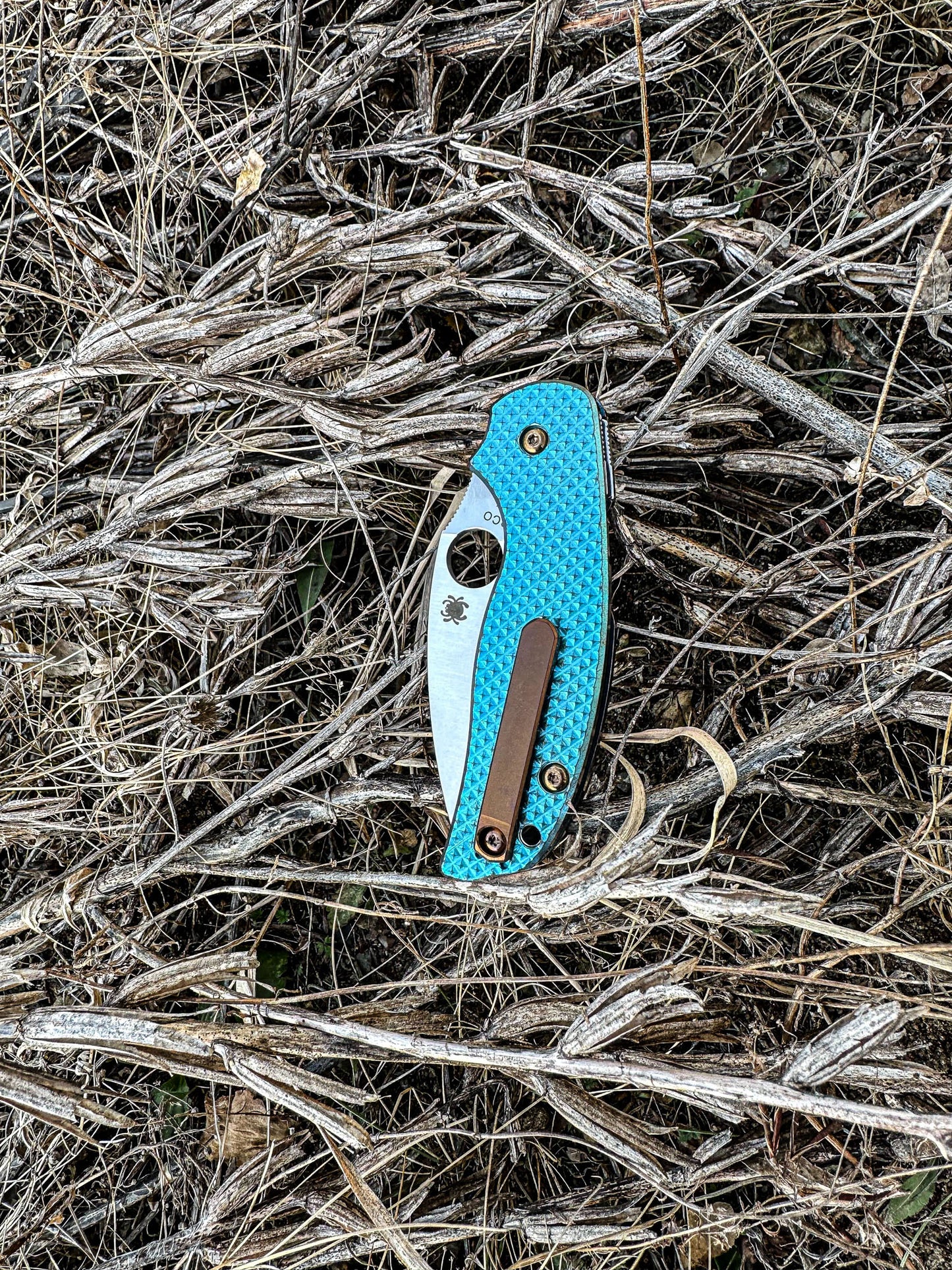 Spyderco Sage 5 Titanium Featherweight Scale Sets