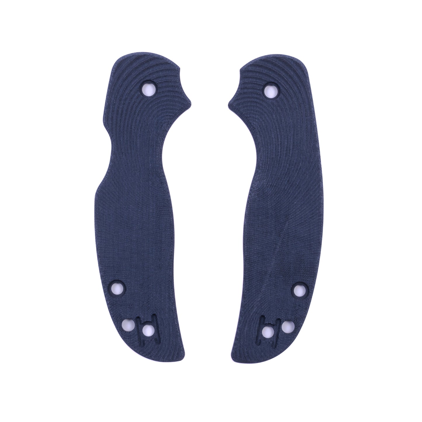 Spyderco Sage 5 Micarta Right Hand Tip Up and Left Hand Tip Up Scale Sets