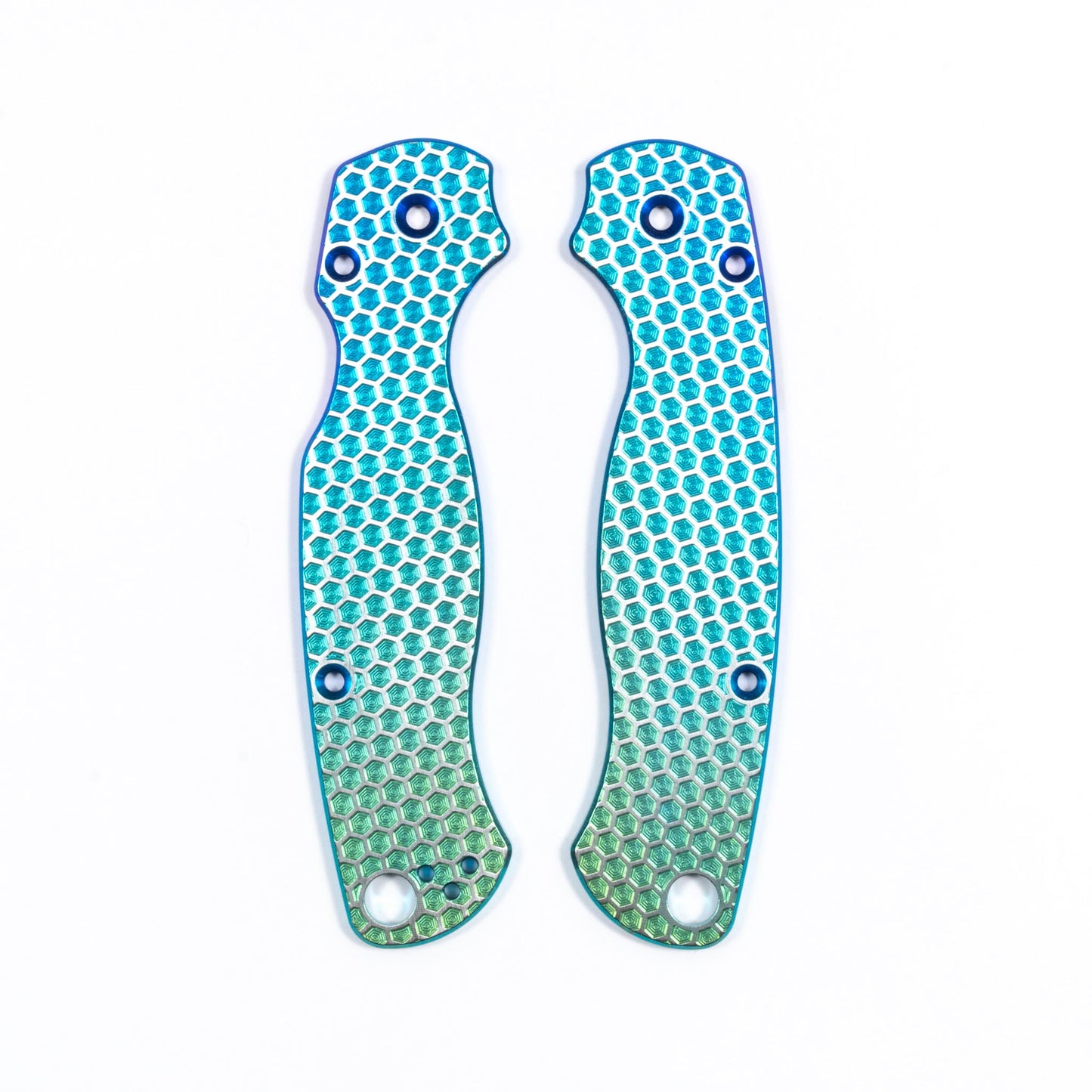 Spyderco Paramilitary 2 (PM2) Titanium Featherweight Anodized Scale Sets