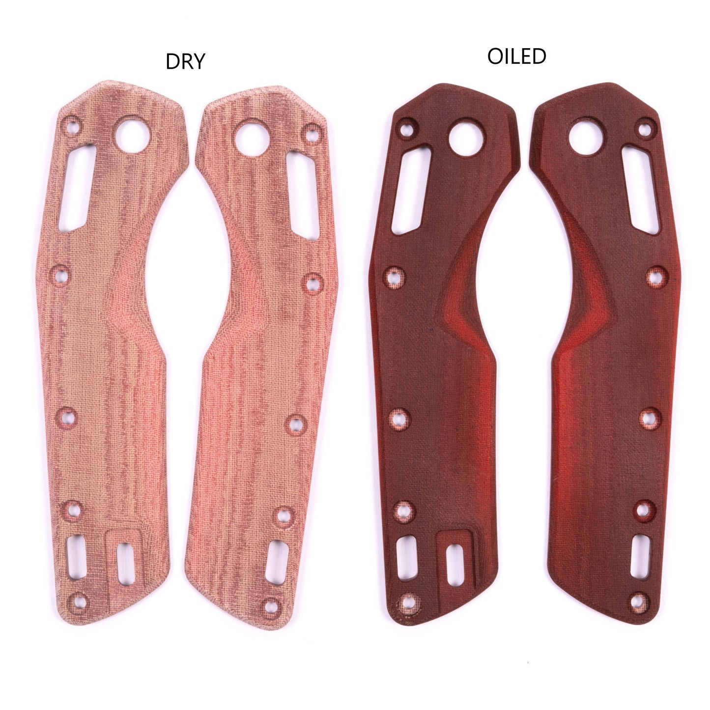 Microtech MSI S/E Micarta Scale Sets