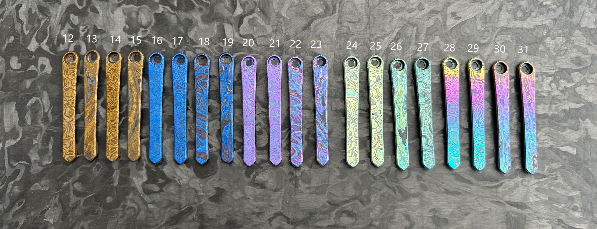 ★TPI Remoclip f. Leica レモクリップ　珍品！希少品ですから Chris Reeves Knives(CRK) Matte Timascus Pocket Clips – Ripp's