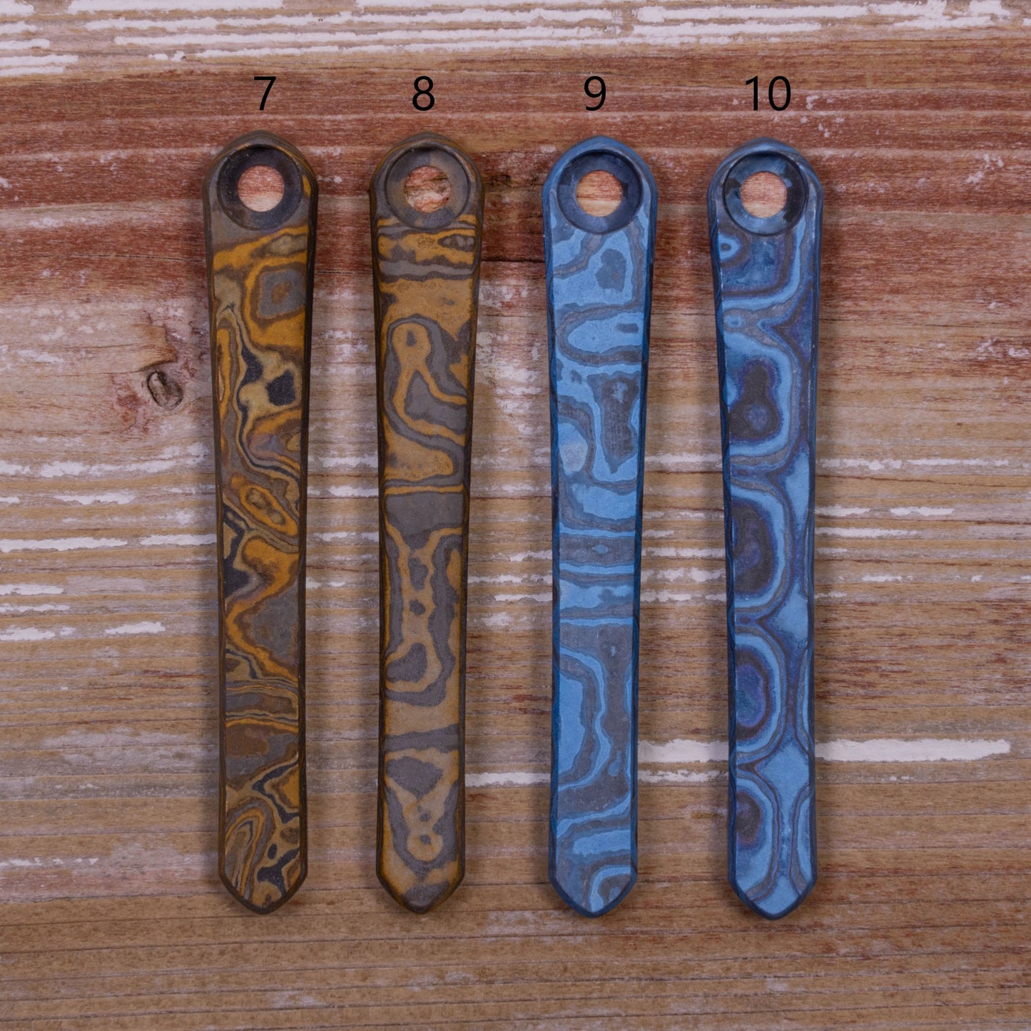 Chris Reeves Knives(CRK) Matte Timascus Pocket Clips