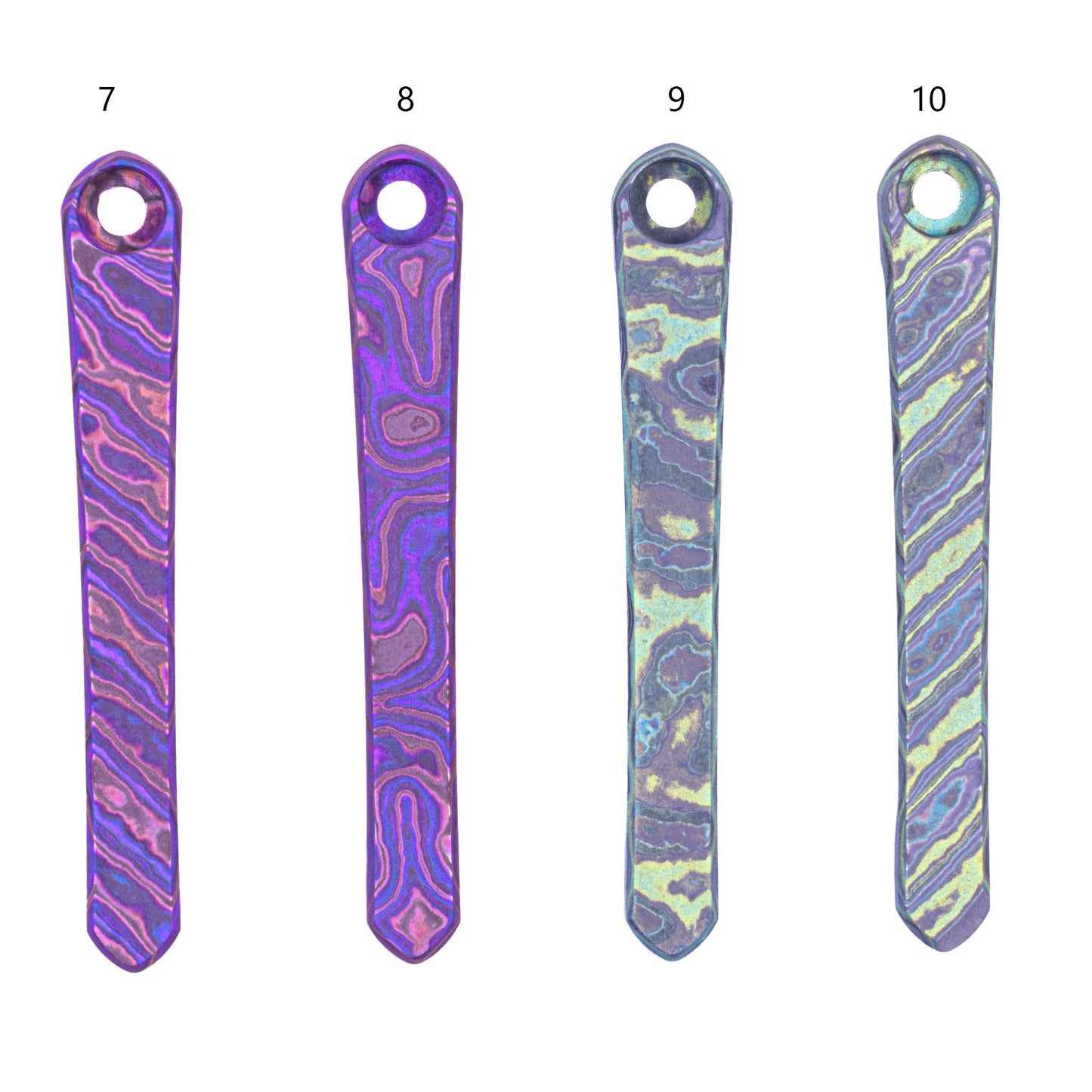 Chris Reeves Knives(CRK) Matte Timascus Pocket Clips