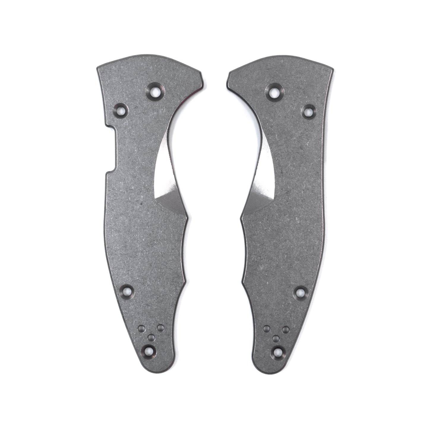Spyderco Yojimbo 2 Titanium Featherweight Scale Sets