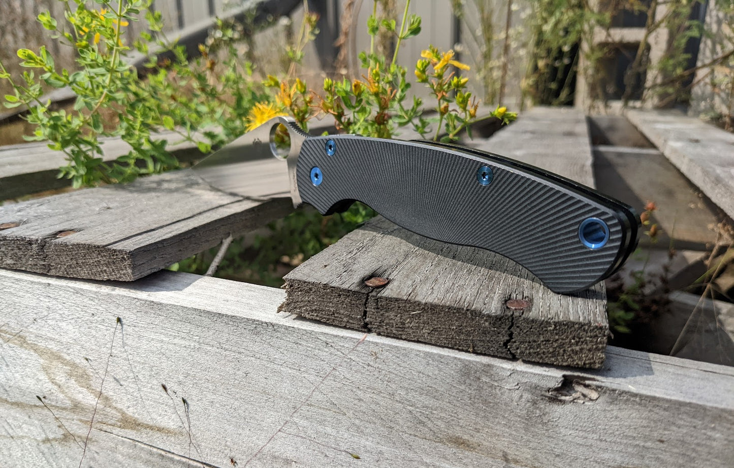 Spyderco Paramilitary PM2 Black Ultem Scale Sets
