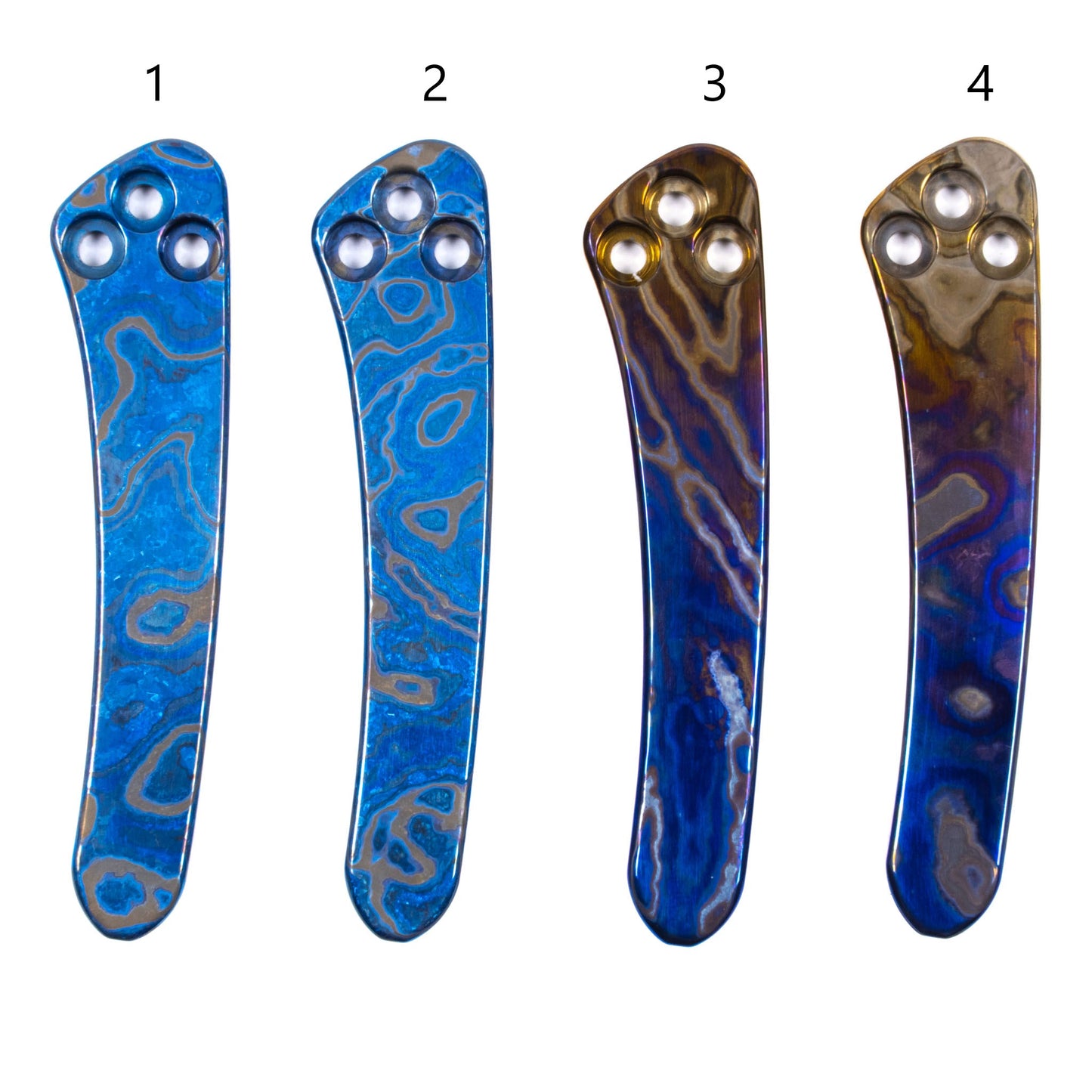 Spyderco Paramilitary 2 (PM2) Timascus POLISHED Clips