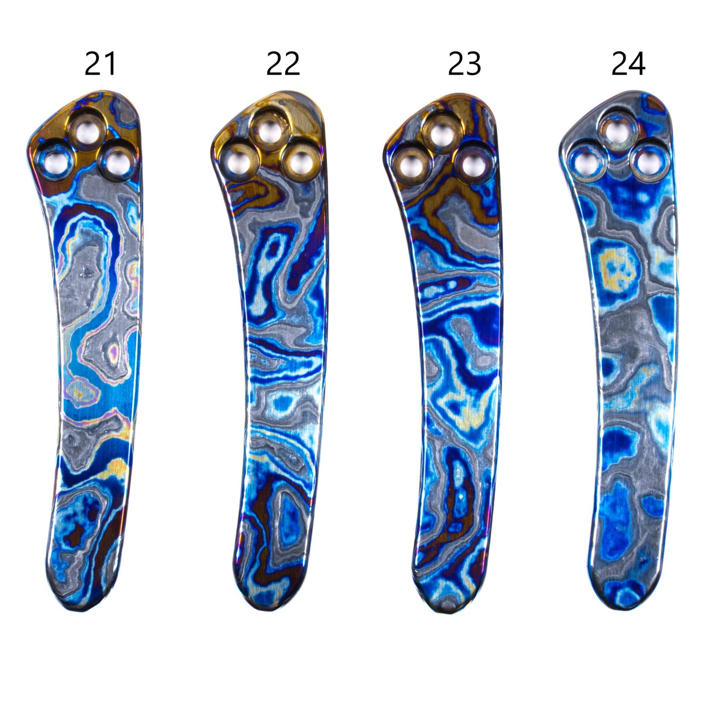 Spyderco Paramilitary 2 (PM2) Timascus POLISHED Clips