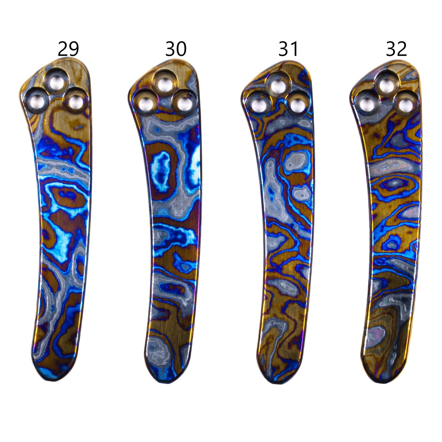 Spyderco Paramilitary 2 (PM2) Timascus POLISHED Clips