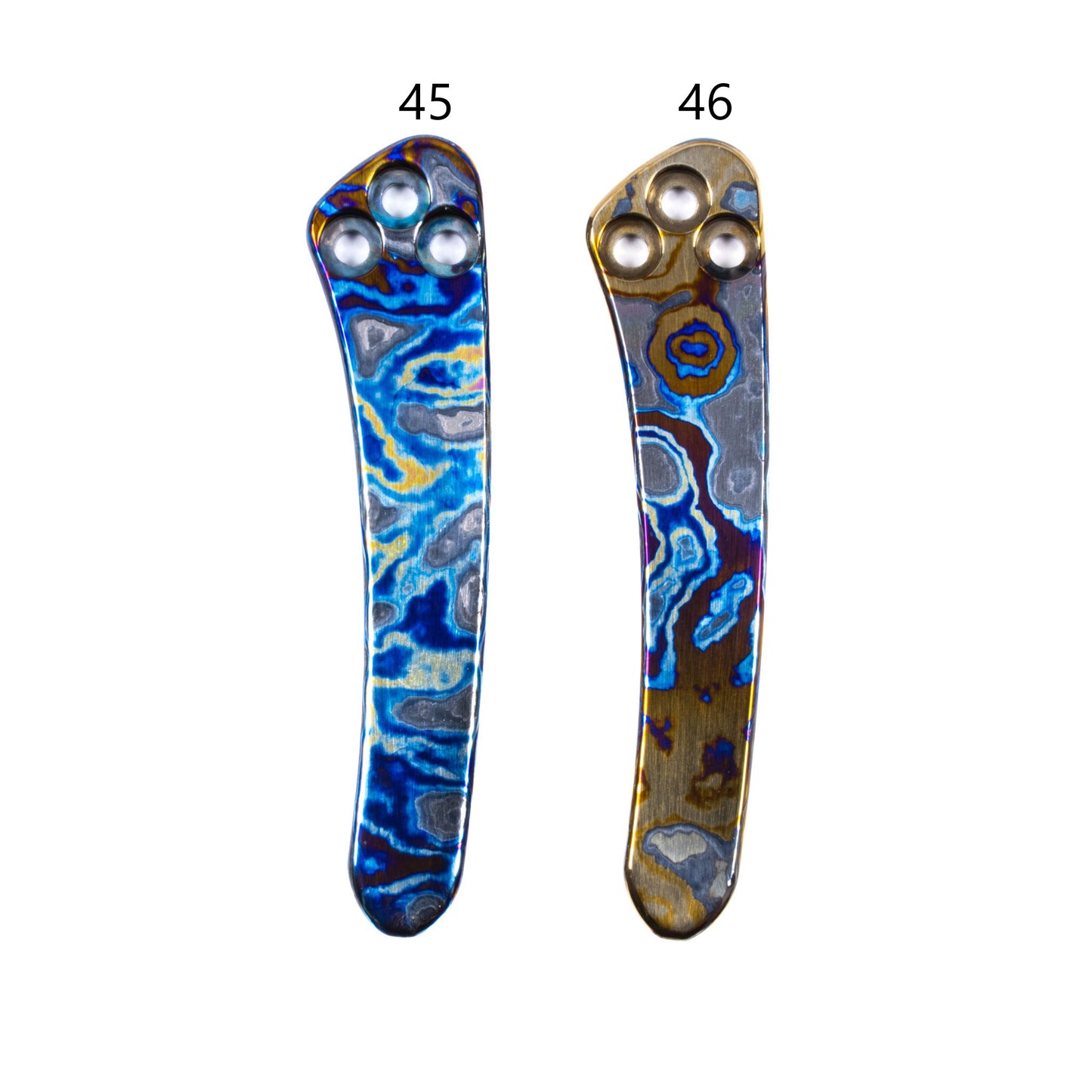 Spyderco Paramilitary 2 (PM2) Timascus POLISHED Clips