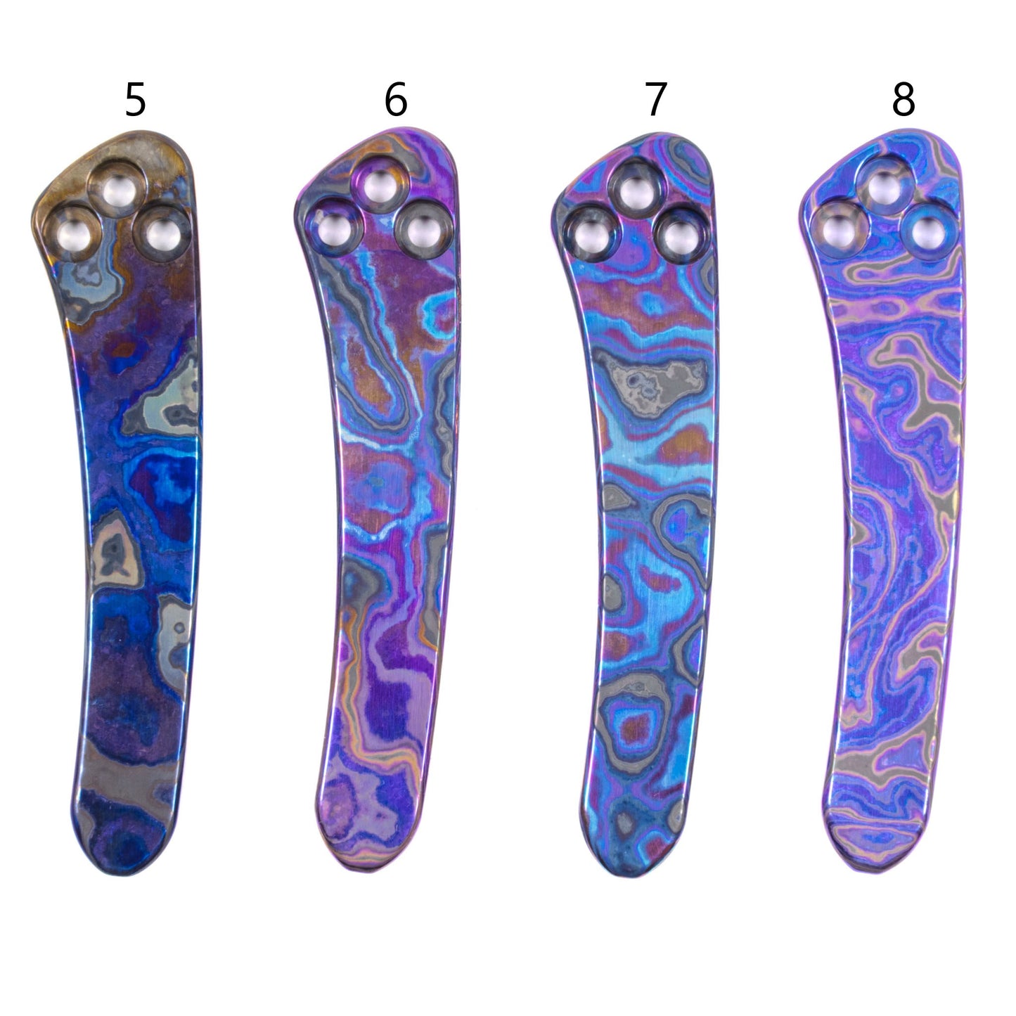 Spyderco Paramilitary 2 (PM2) Timascus POLISHED Clips