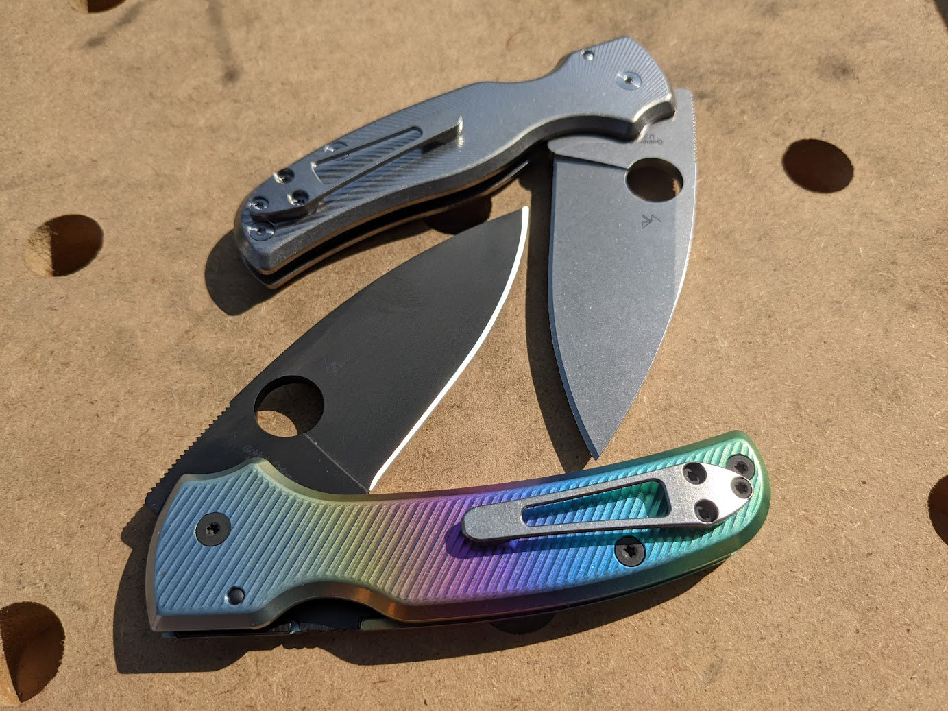 Spyderco Shaman/Bodacious Titanium Pocket Clips