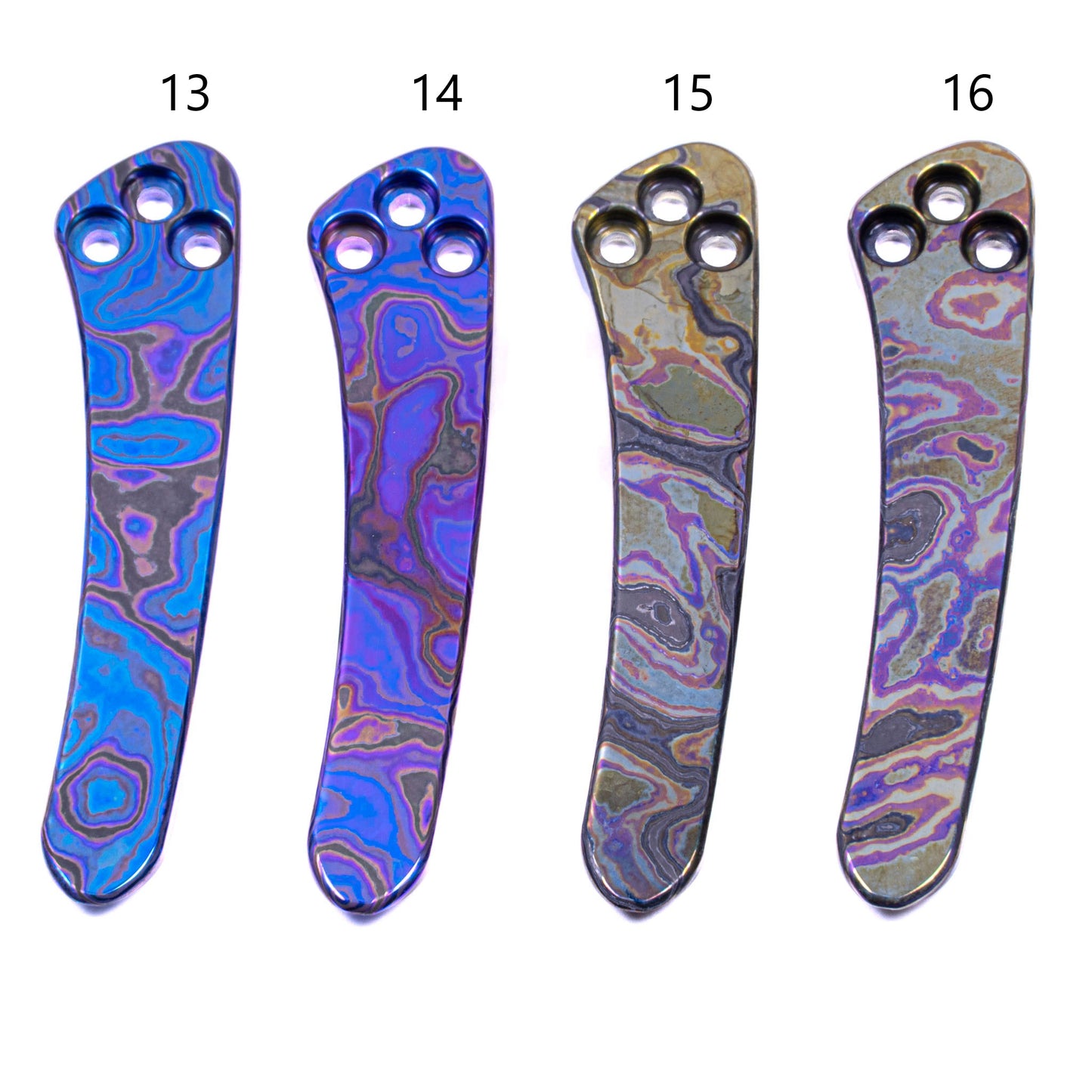 Spyderco Paramilitary 2 (PM2) Timascus POLISHED Clips