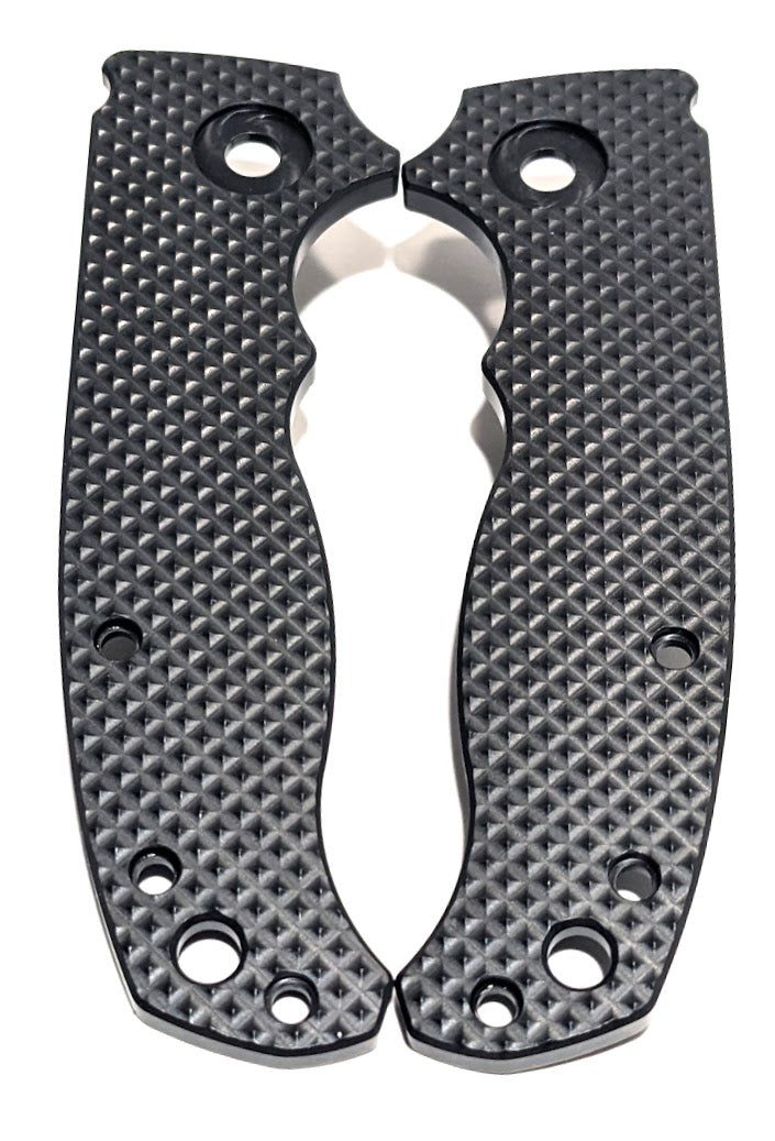 Demko AD 20.5 Sharklock Black Ultem Scale Sets (Large Pivot)