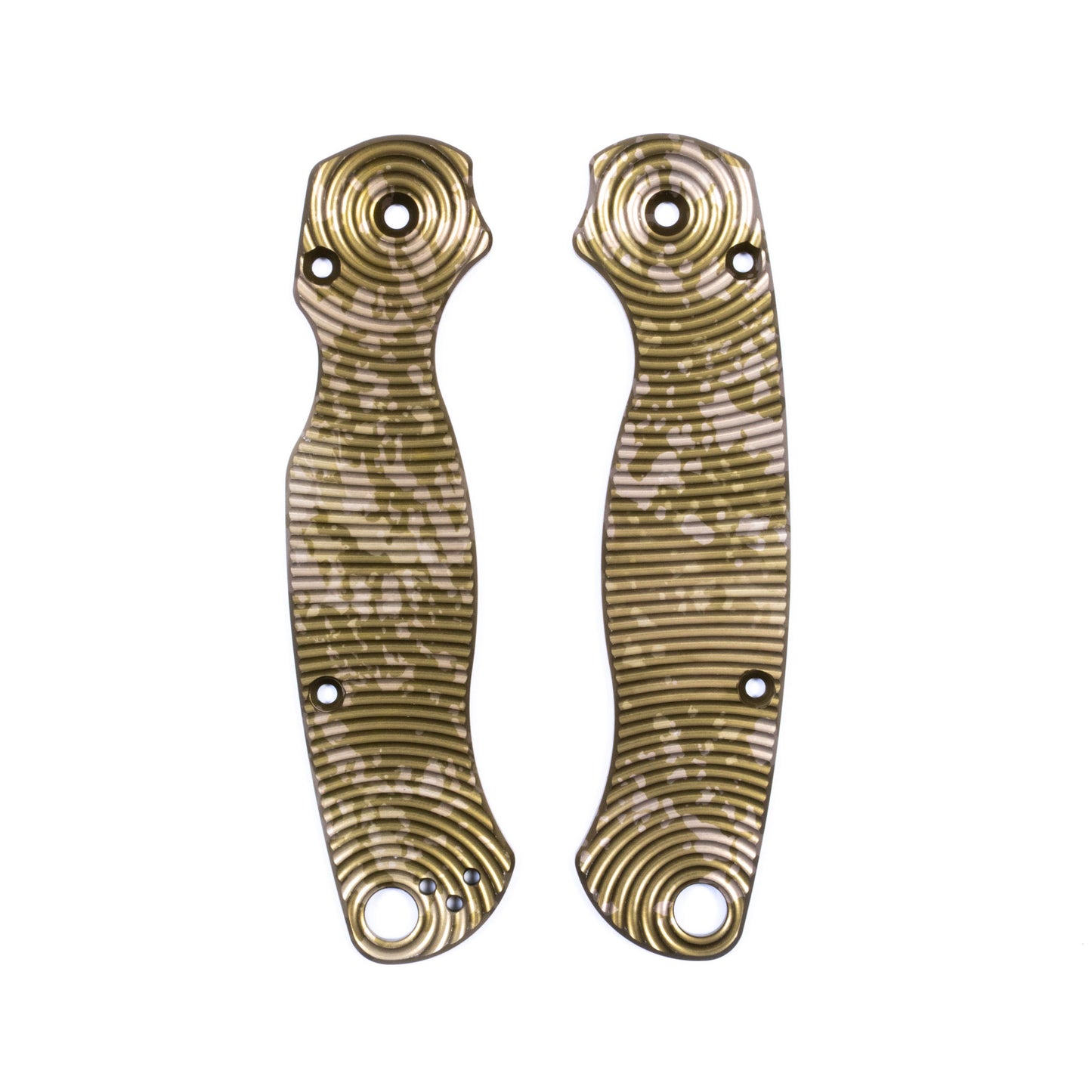 Spyderco Paramilitary 2 Anodized Aluminum Scale Sets