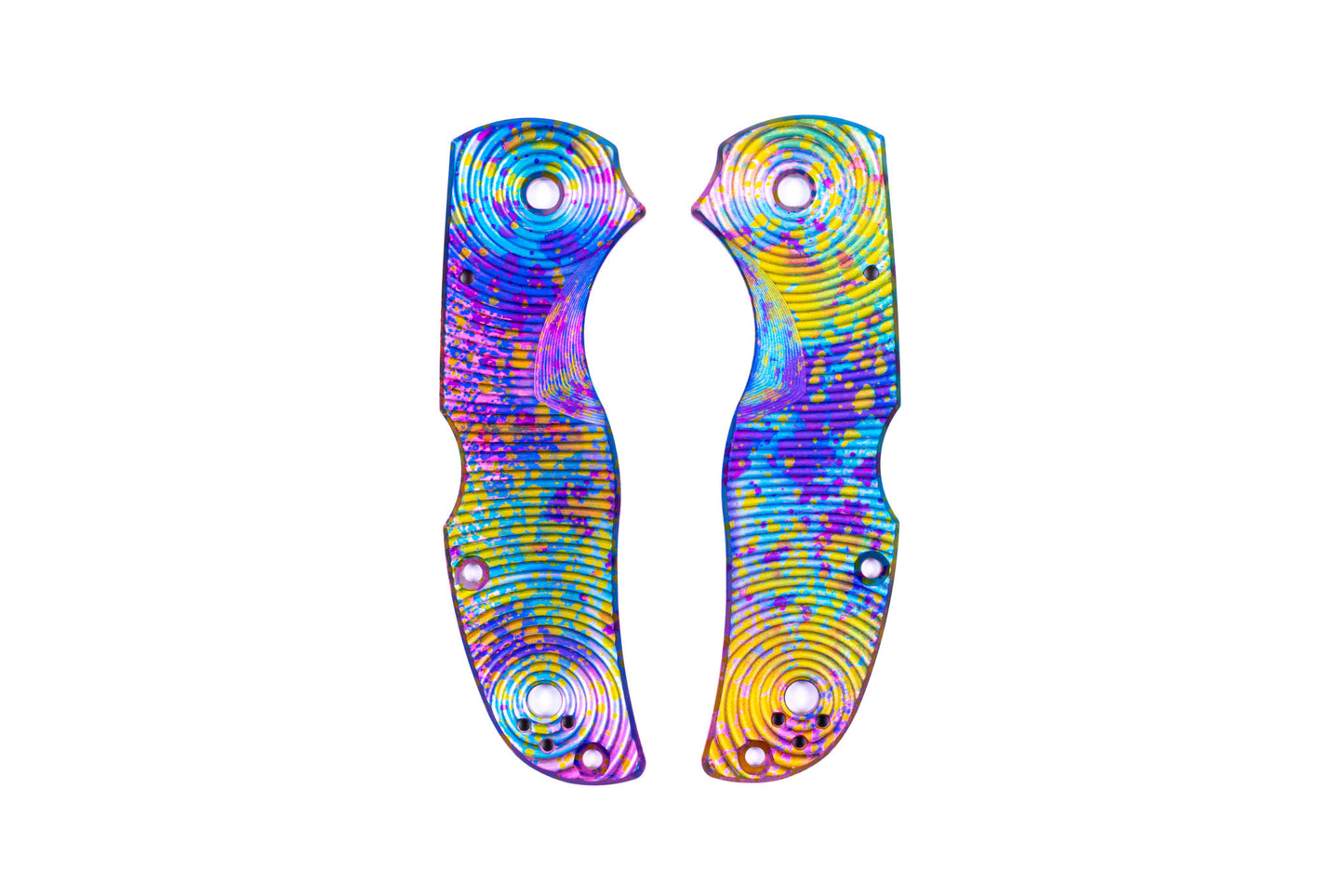 Spyderco Native 5 Anodized Aluminum Scale Sets