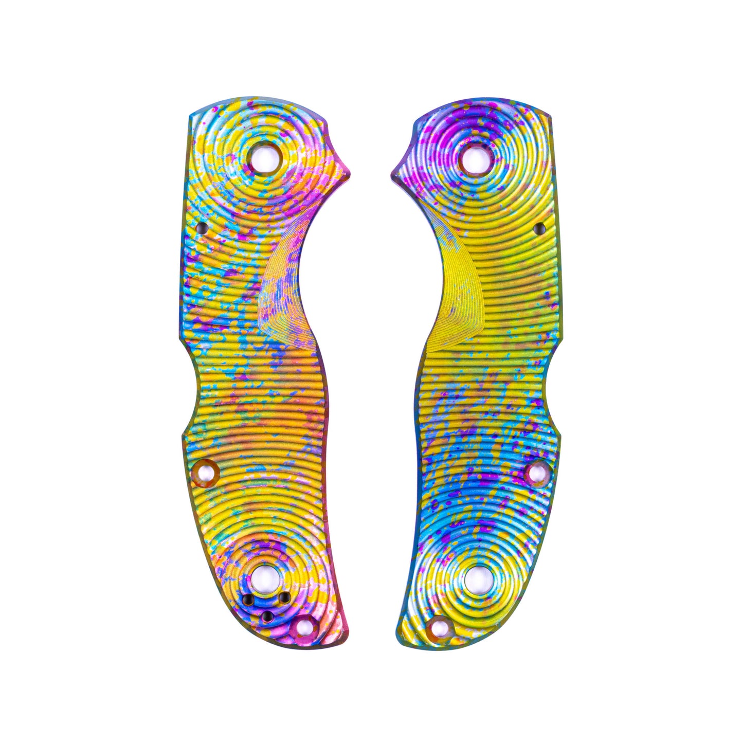 Spyderco Native 5 Anodized Aluminum Scale Sets